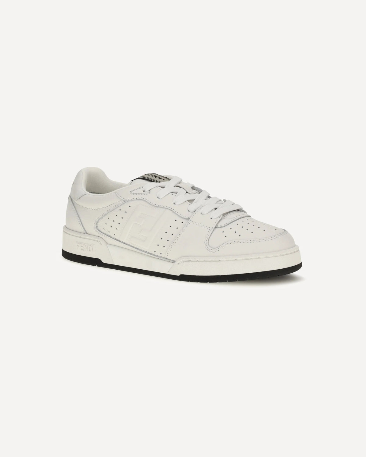 Fendi Match Leather Sneakers