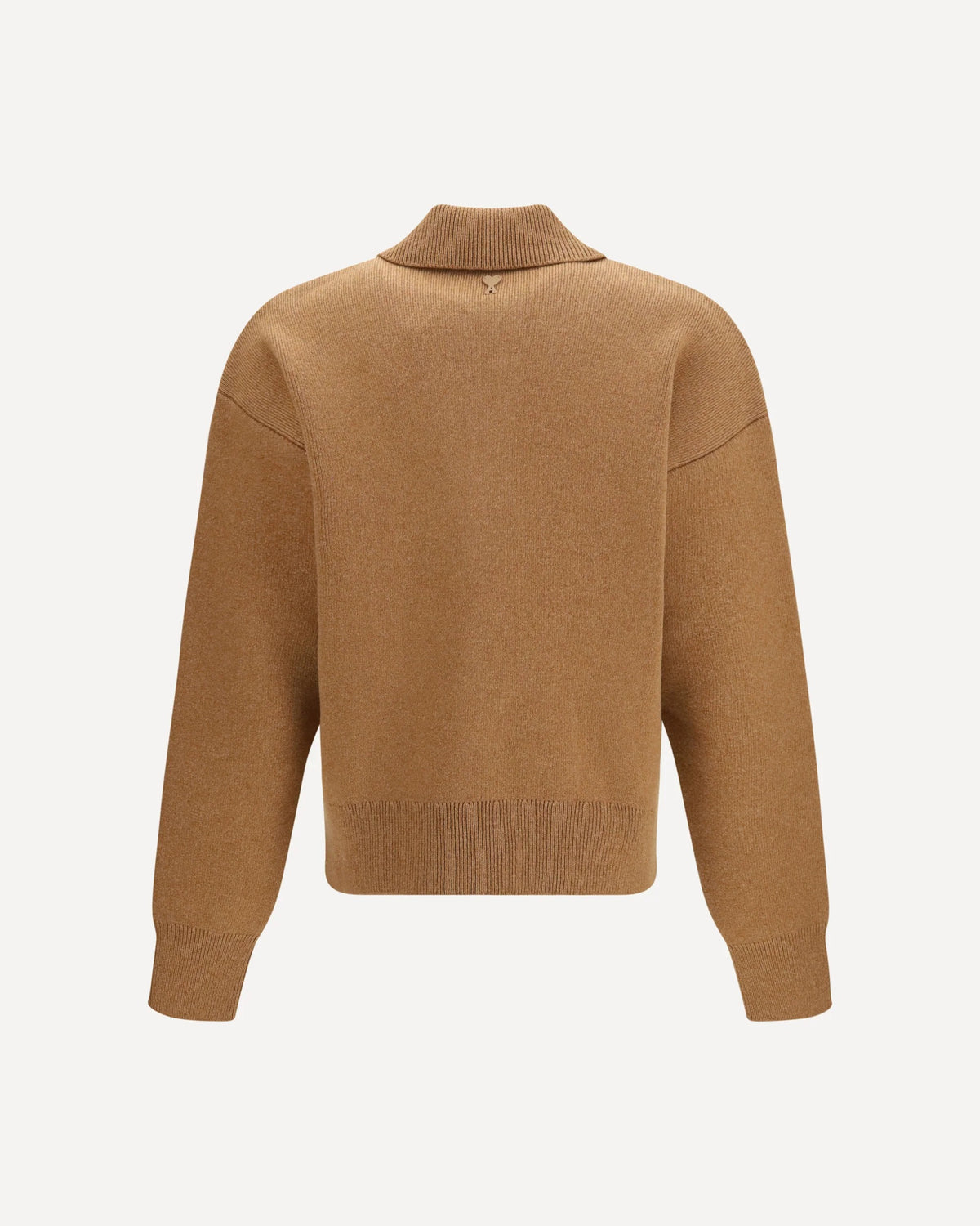 Ami Paris Wool Shirt Collar Cardigan - alternate view