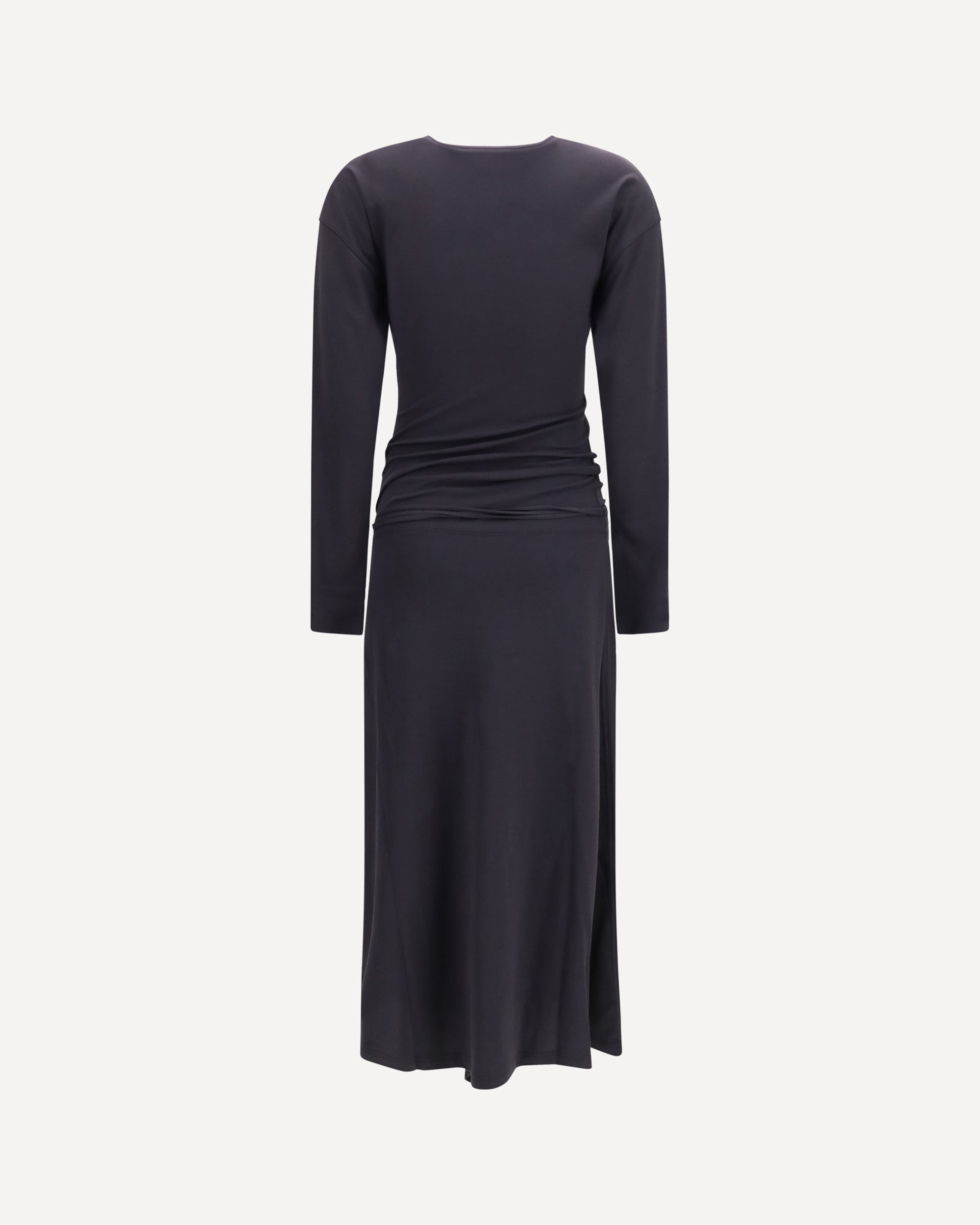 Lemaire Draped Fitted Long Dress