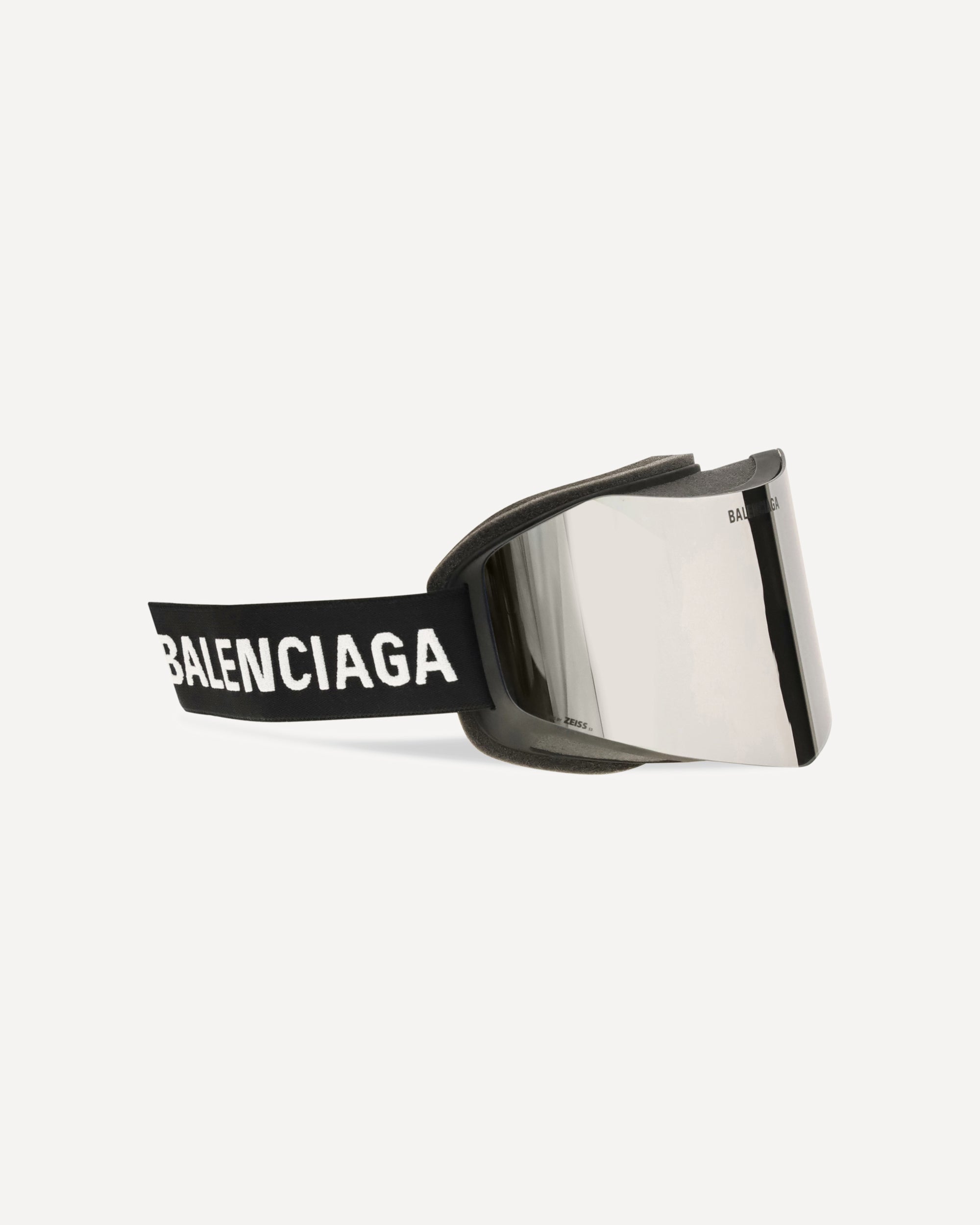 Balenciaga Mirrored Ski Mask Sunglasses
