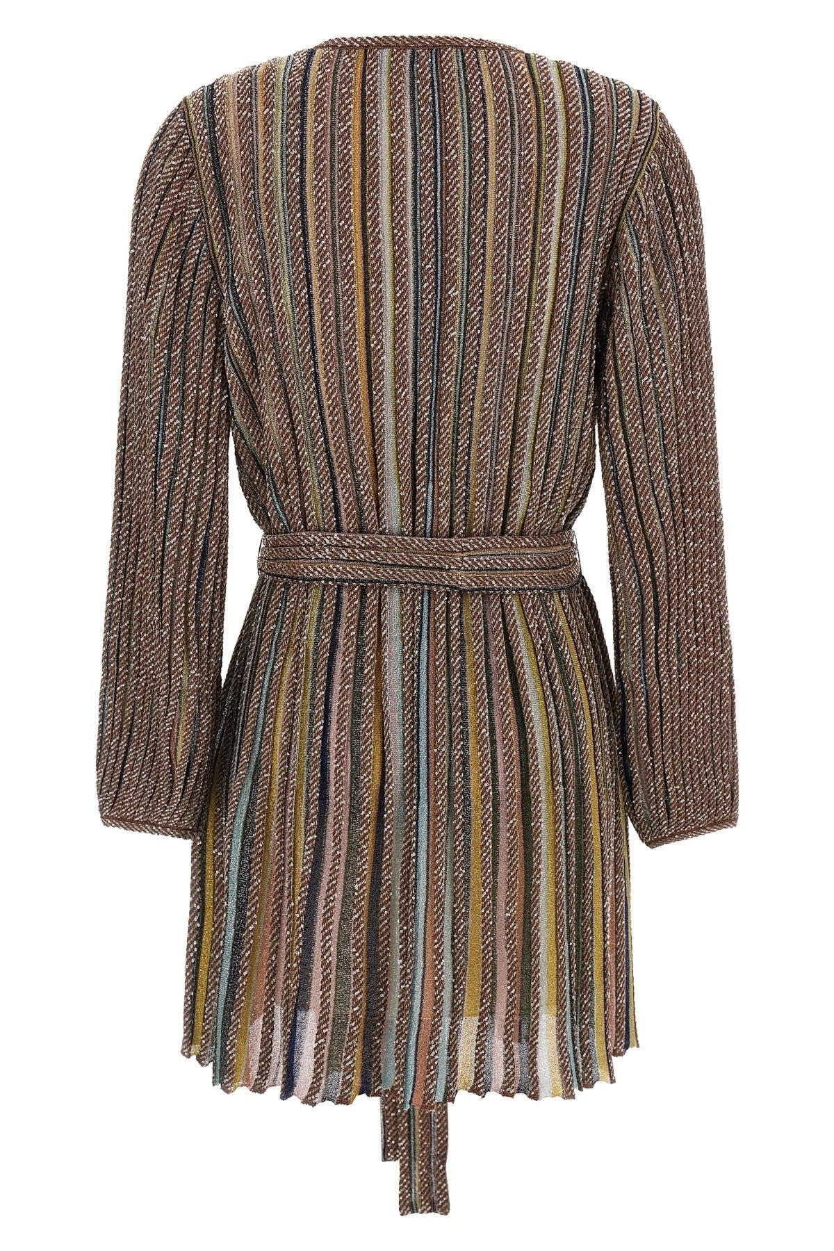 Missoni V-Neck And Belt Dress - alternate view