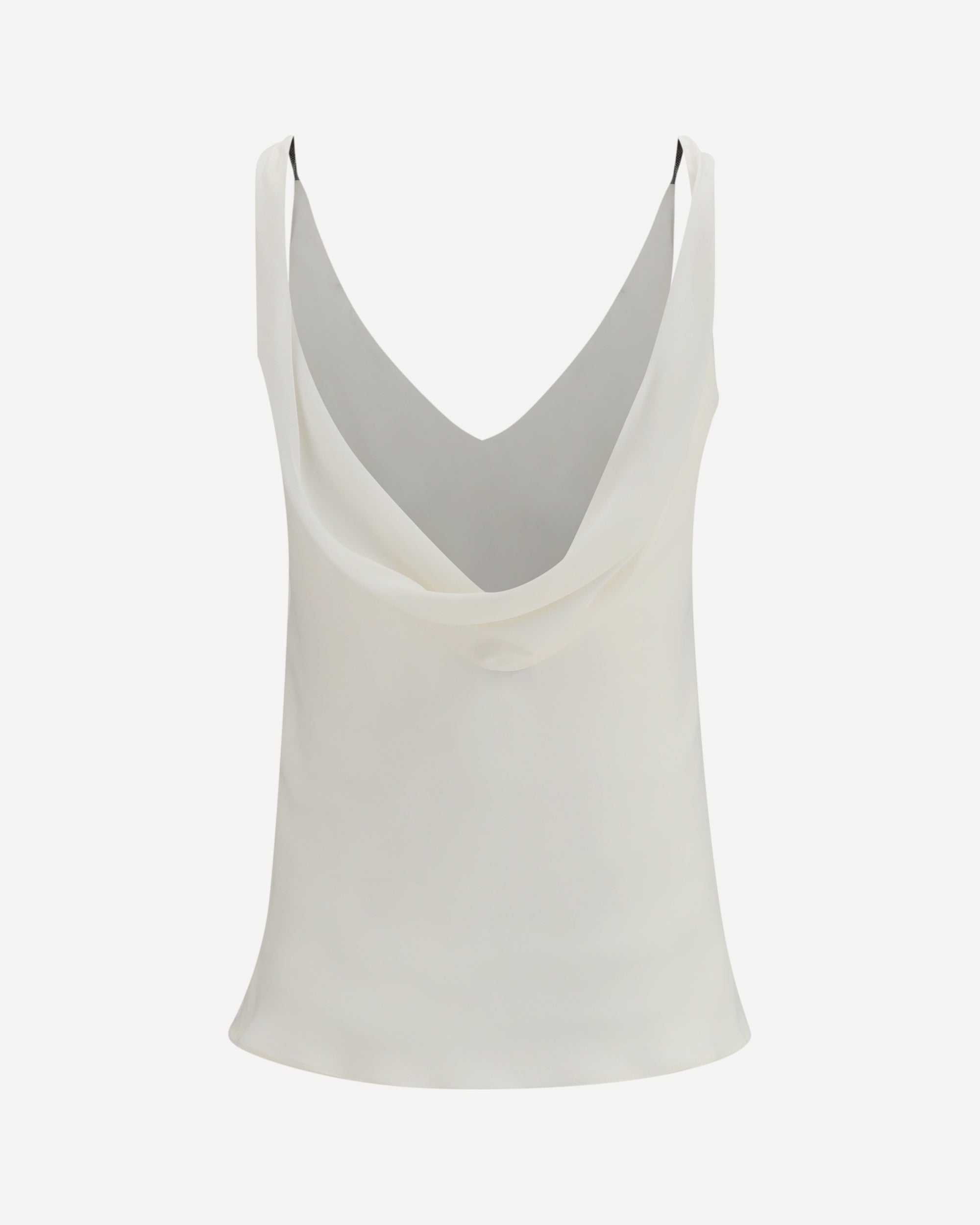 Brunello Cucinelli Silk Crêpe Sablé Top - alternate view