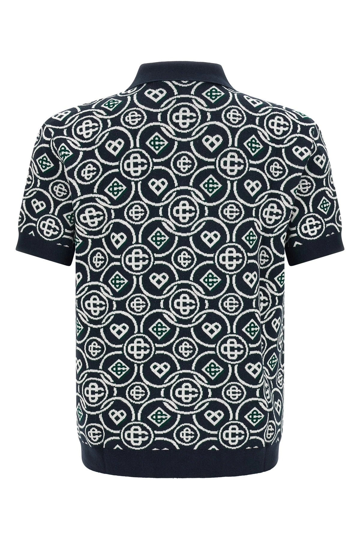 Casablanca Monogram Polo Shirt - alternate view