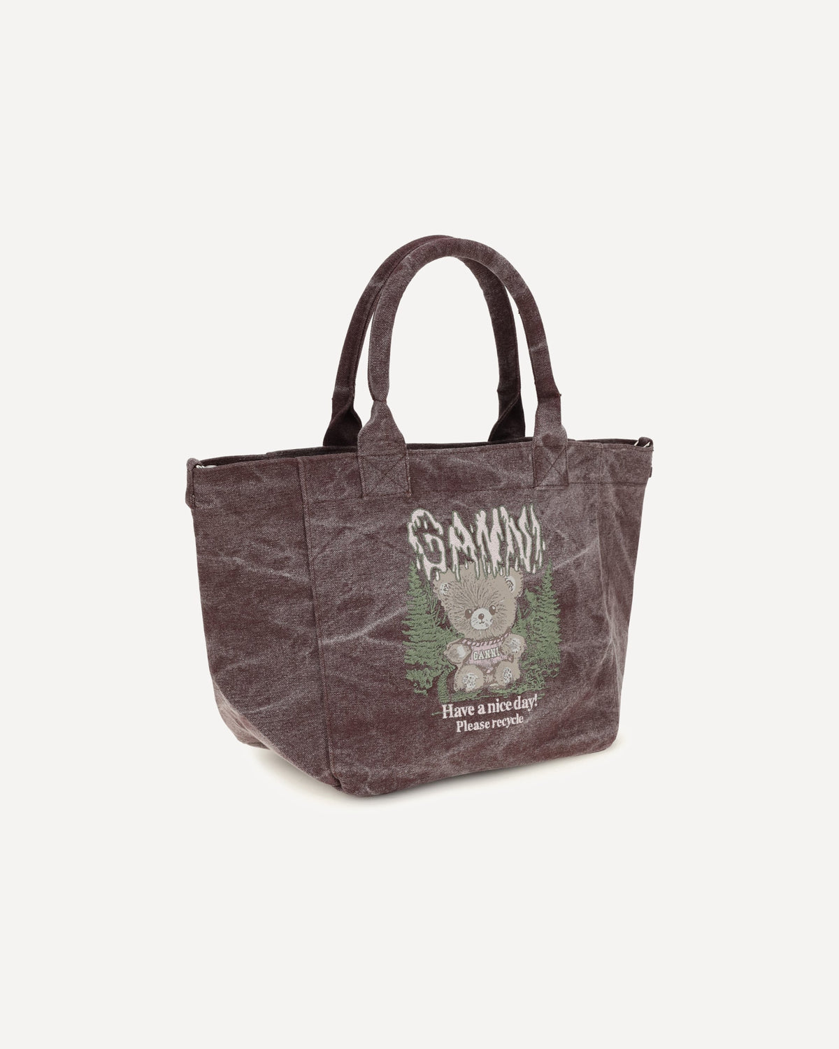 Ganni Small Teddy Tote Bag - alternate view