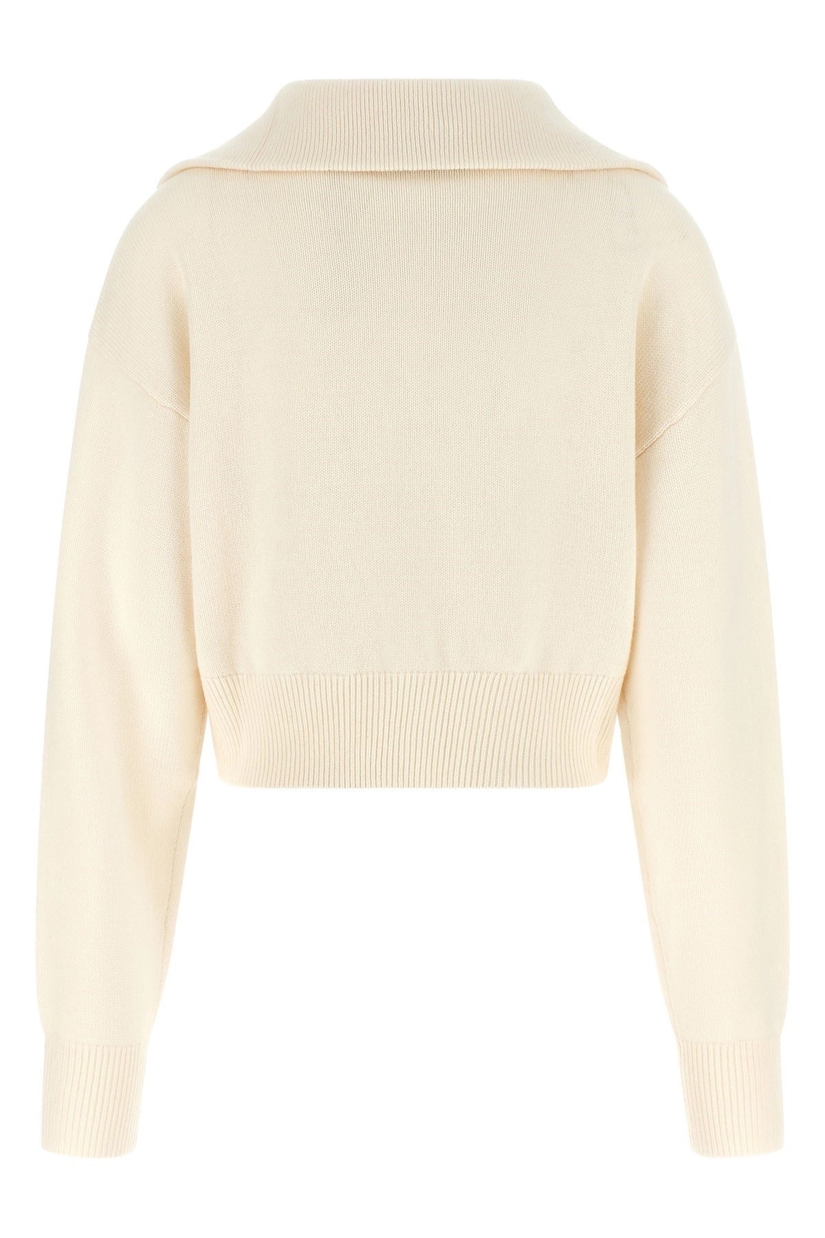 Coperni Cropped Half-Zip Sweater - alternate view