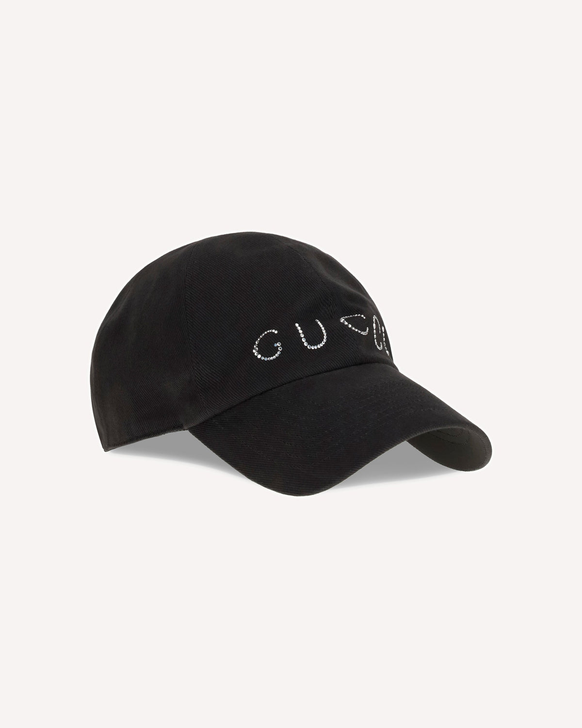 Gucci Rhinestone Logo Baseball Cap - alternate view