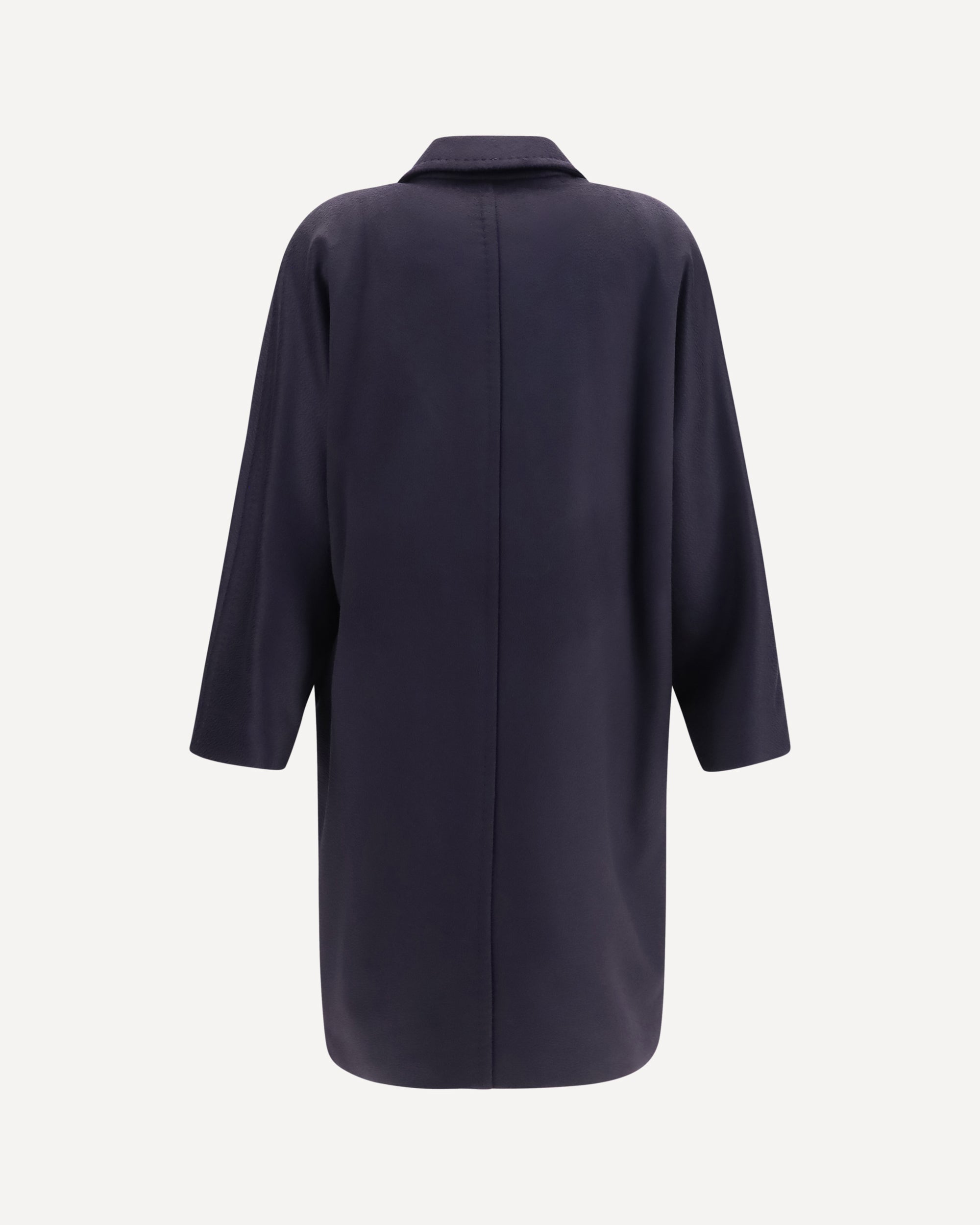 Max Mara Double Breasted Wool Drap Coat