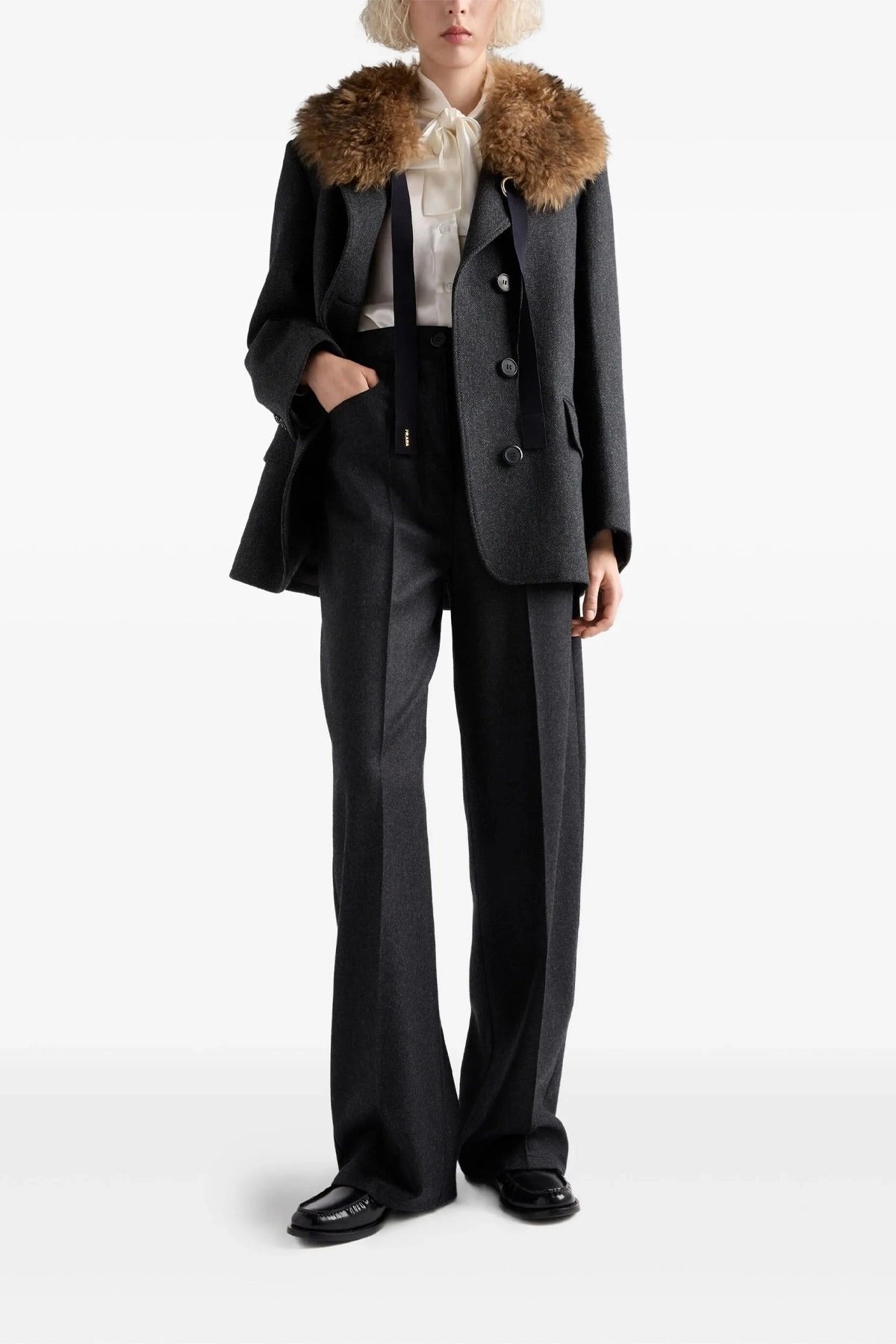 Prada Flannel Pants - alternate view
