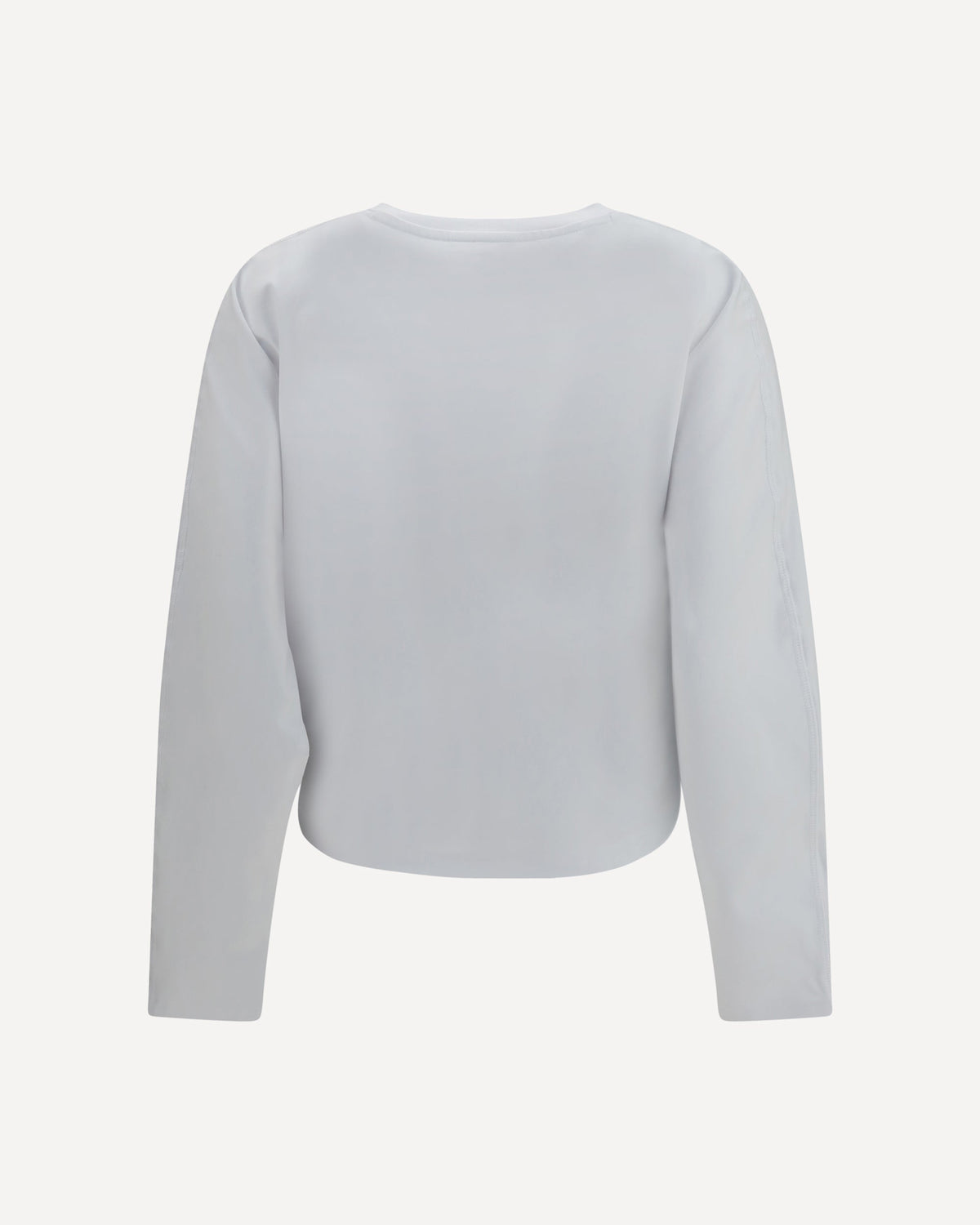 Ganni Asymmetric Draped Stretch Cotton Top - alternate view