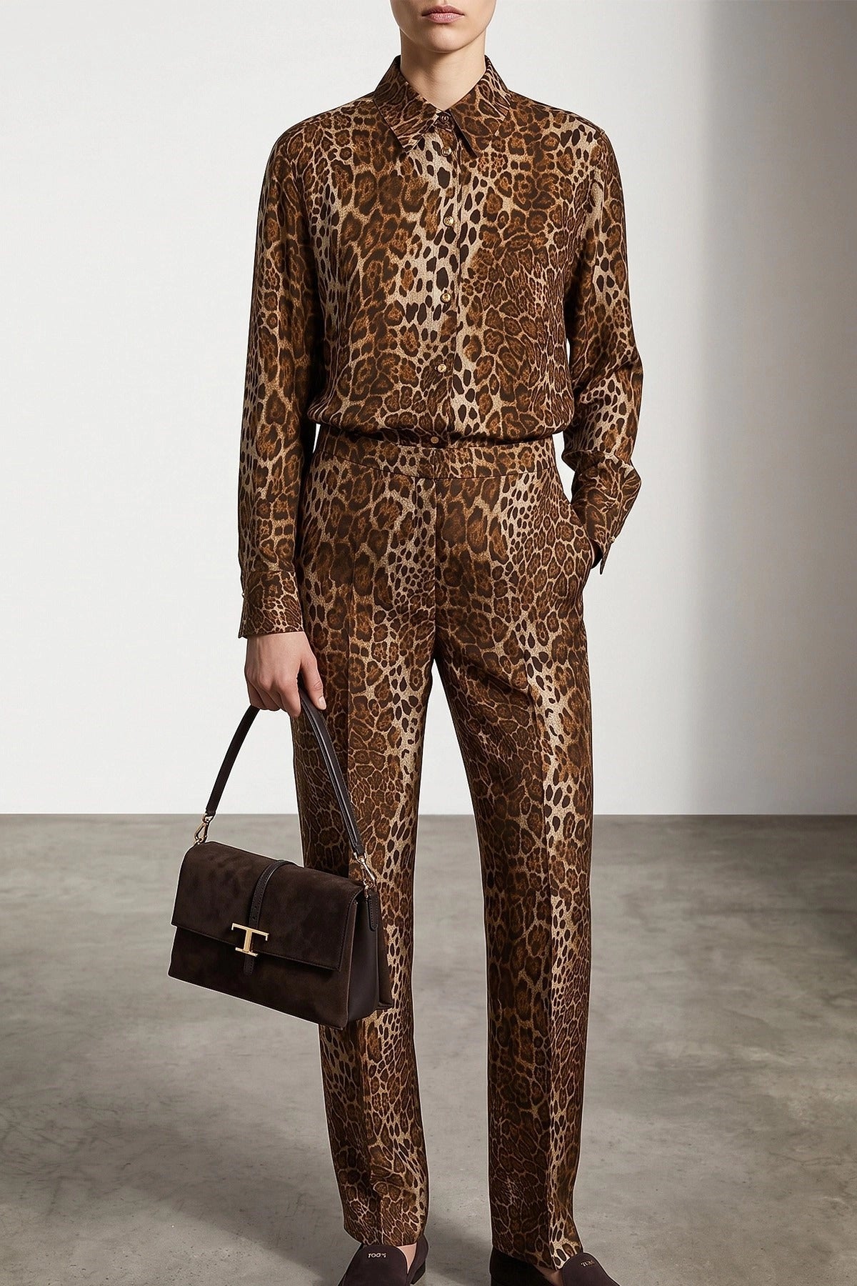 Max Mara Mstaffari zijden Animal Print-overhemd - alternate view