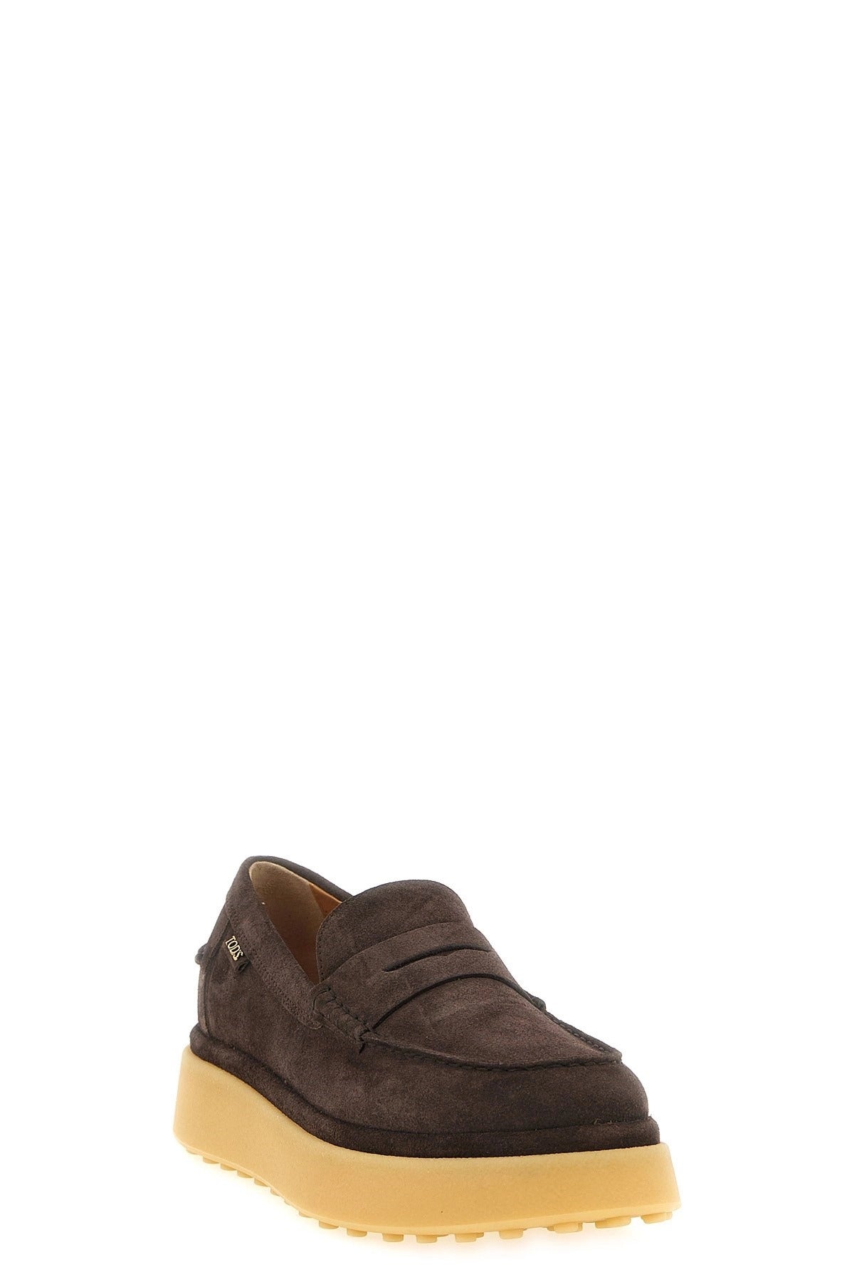 Tod's Brown Suede Loafers