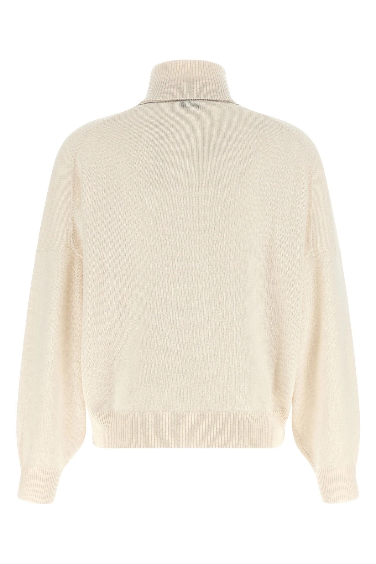 Brunello Cucinelli Ribbed High Neck Beam