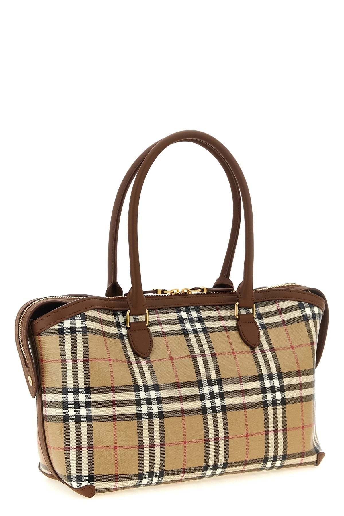 Burberry Small Check Shopping Bag - alternate view