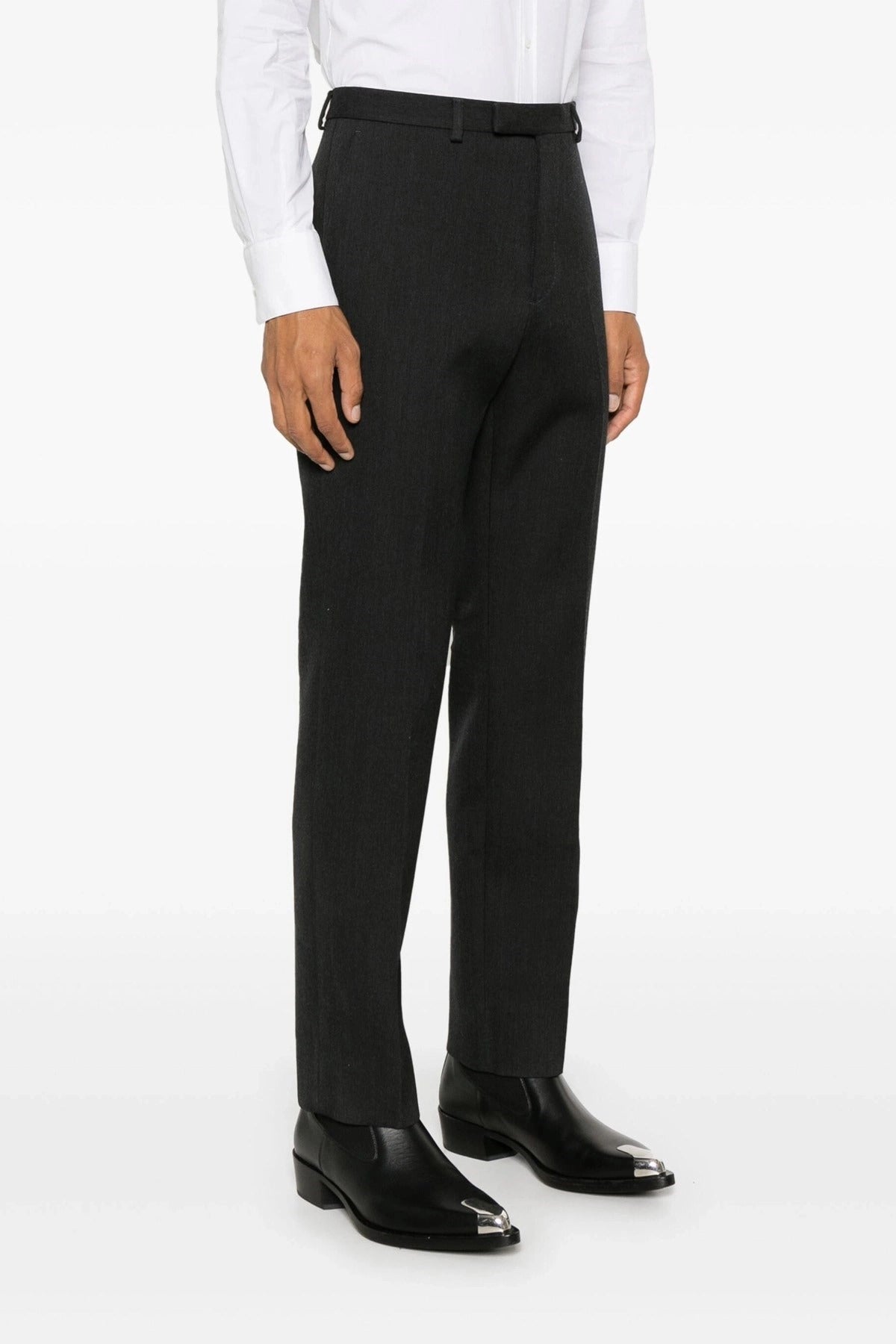 Gucci Straight-Leg 울 팬츠