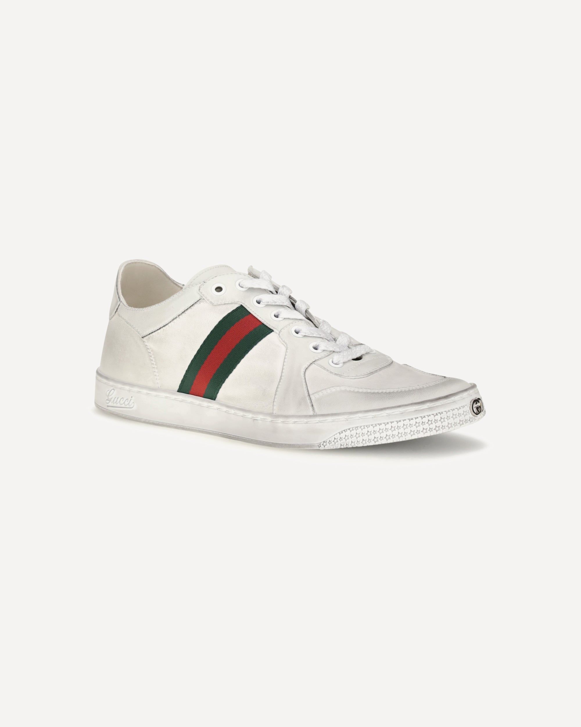 Gucci Stretch Leather Sneakers