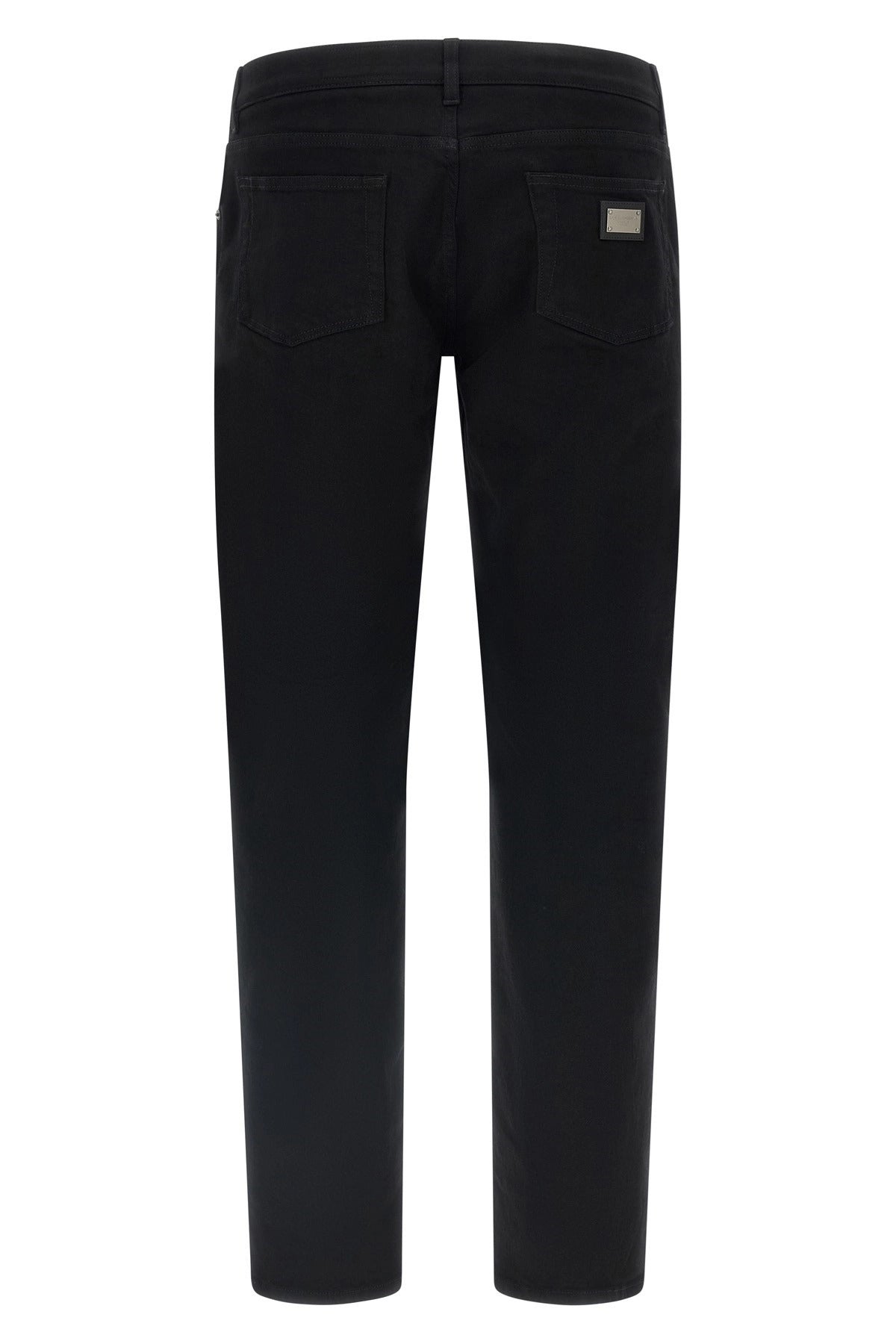 Dolce & Gabbana Logo Plaque Jeans - alternate view