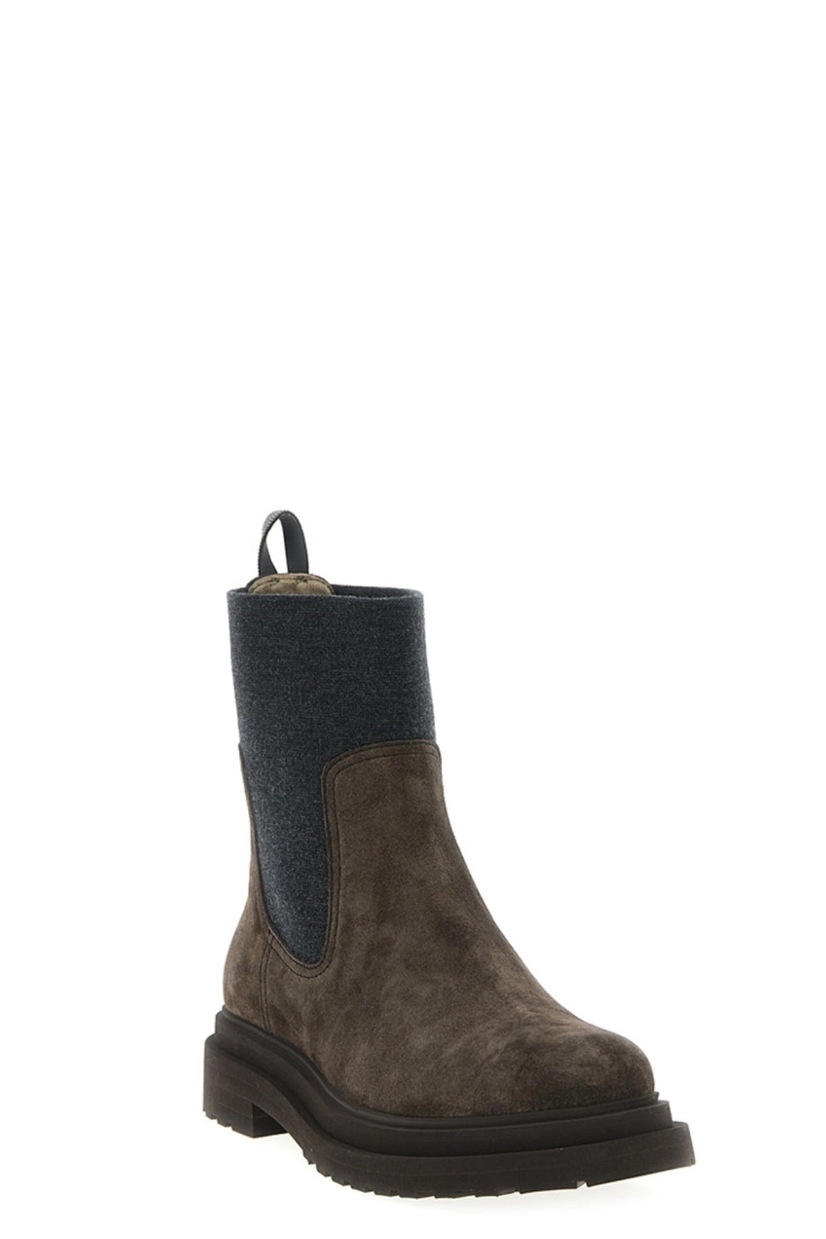 Brunello Cucinelli Precious Loop Detail Ankle Boots - alternate view