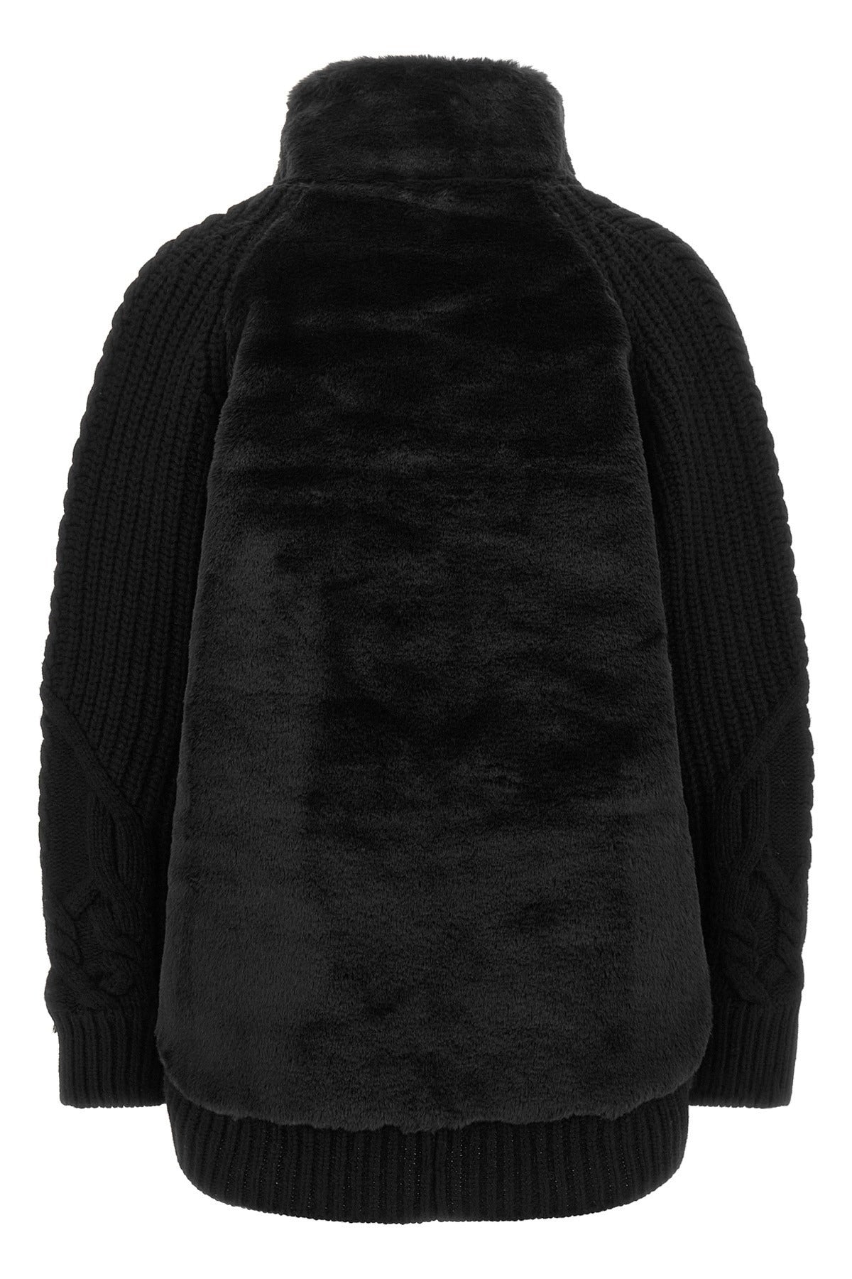 Herno Cardigan With Fur Insert - alternate view