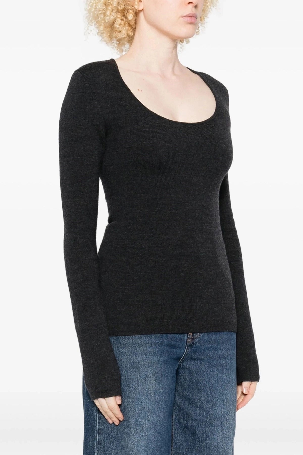 TOTEME Compact Knit Sweater - alternate view