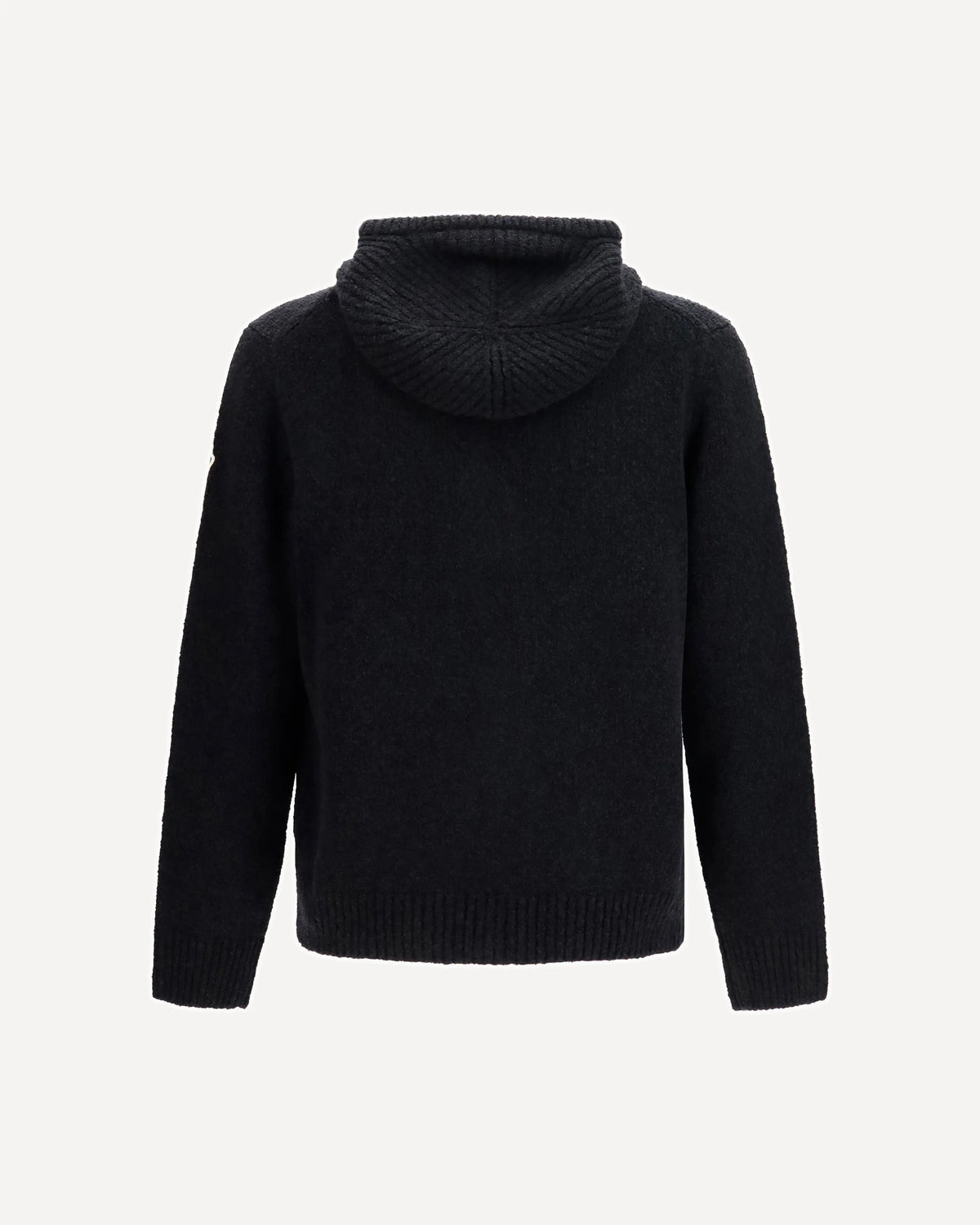 Moncler Bouclé Wool Blend Zip Hoodie - alternate view