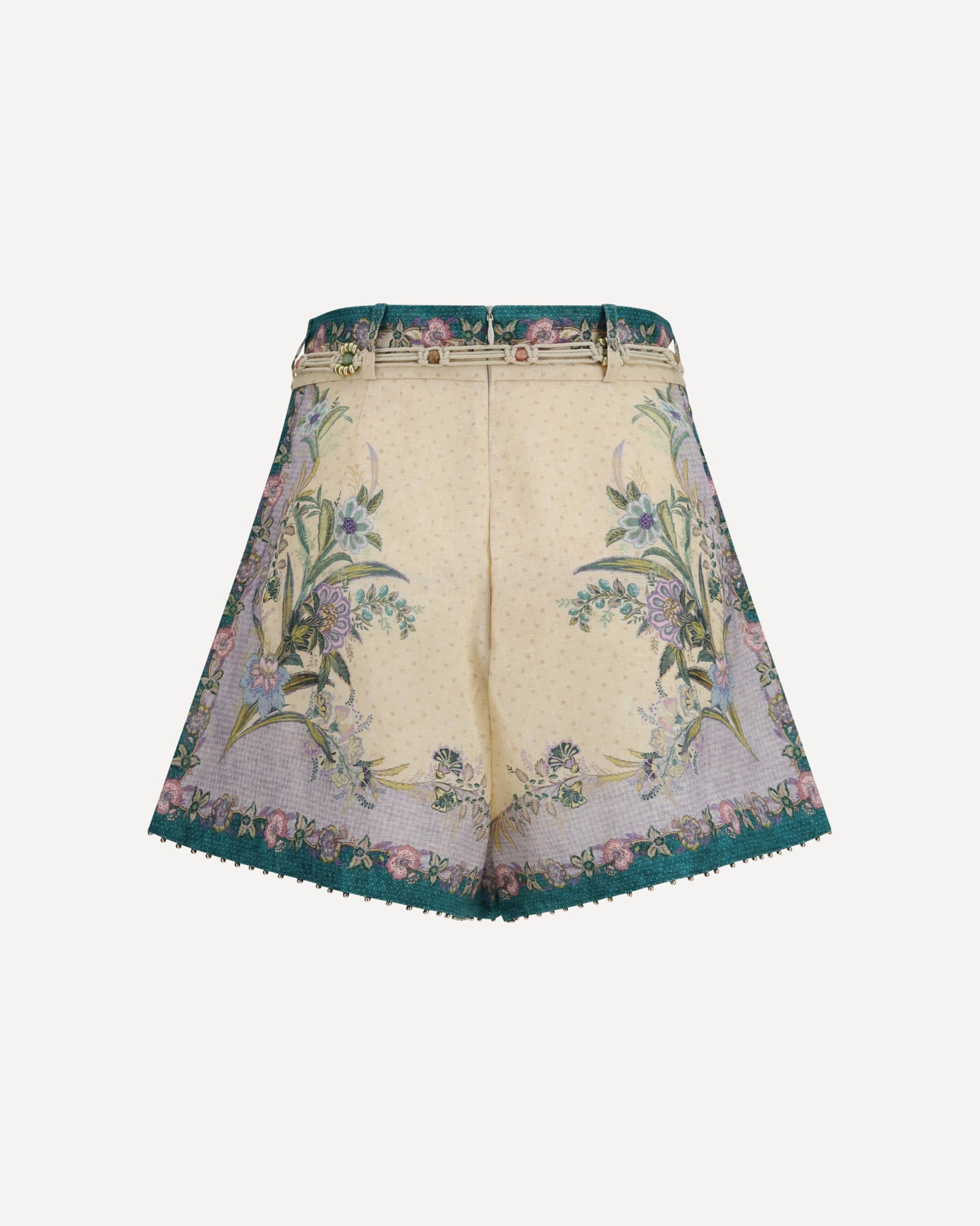 Zimmermann Indra Geplooide Shorts - alternate view