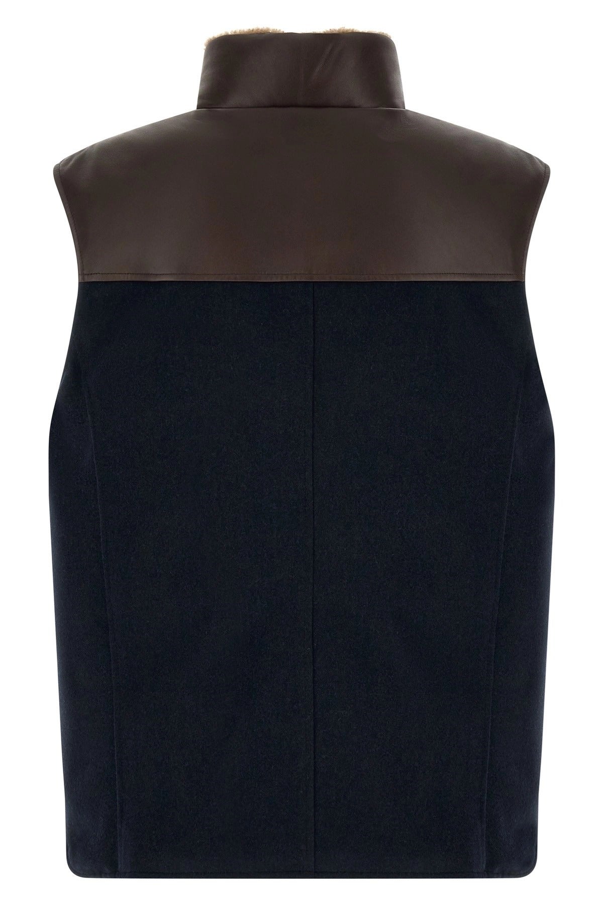Brunello Cucinelli Paneled Feather Padded Vest
