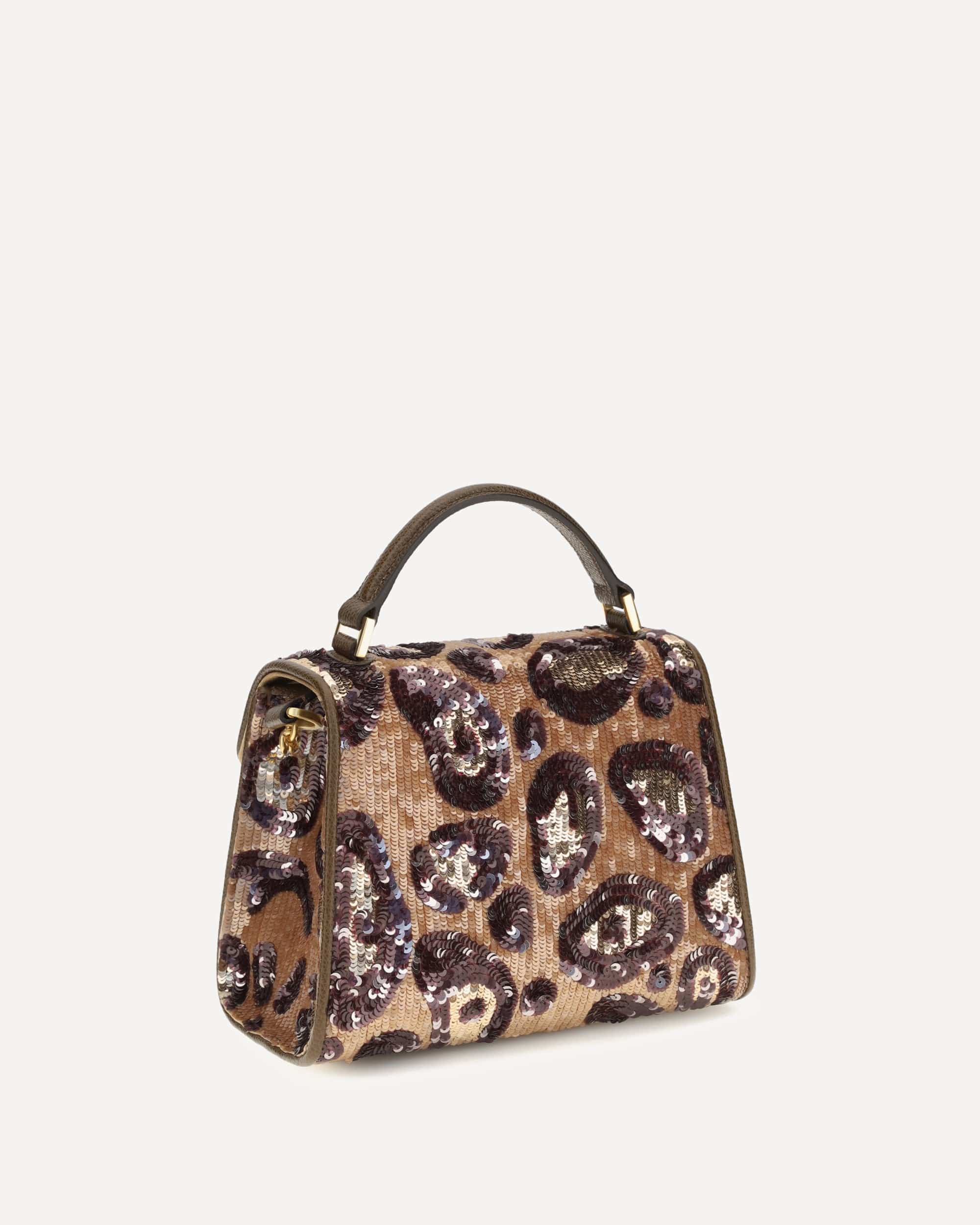 Valentino Garavani Vsling Bestickte Animalier-Handtasche - alternate view