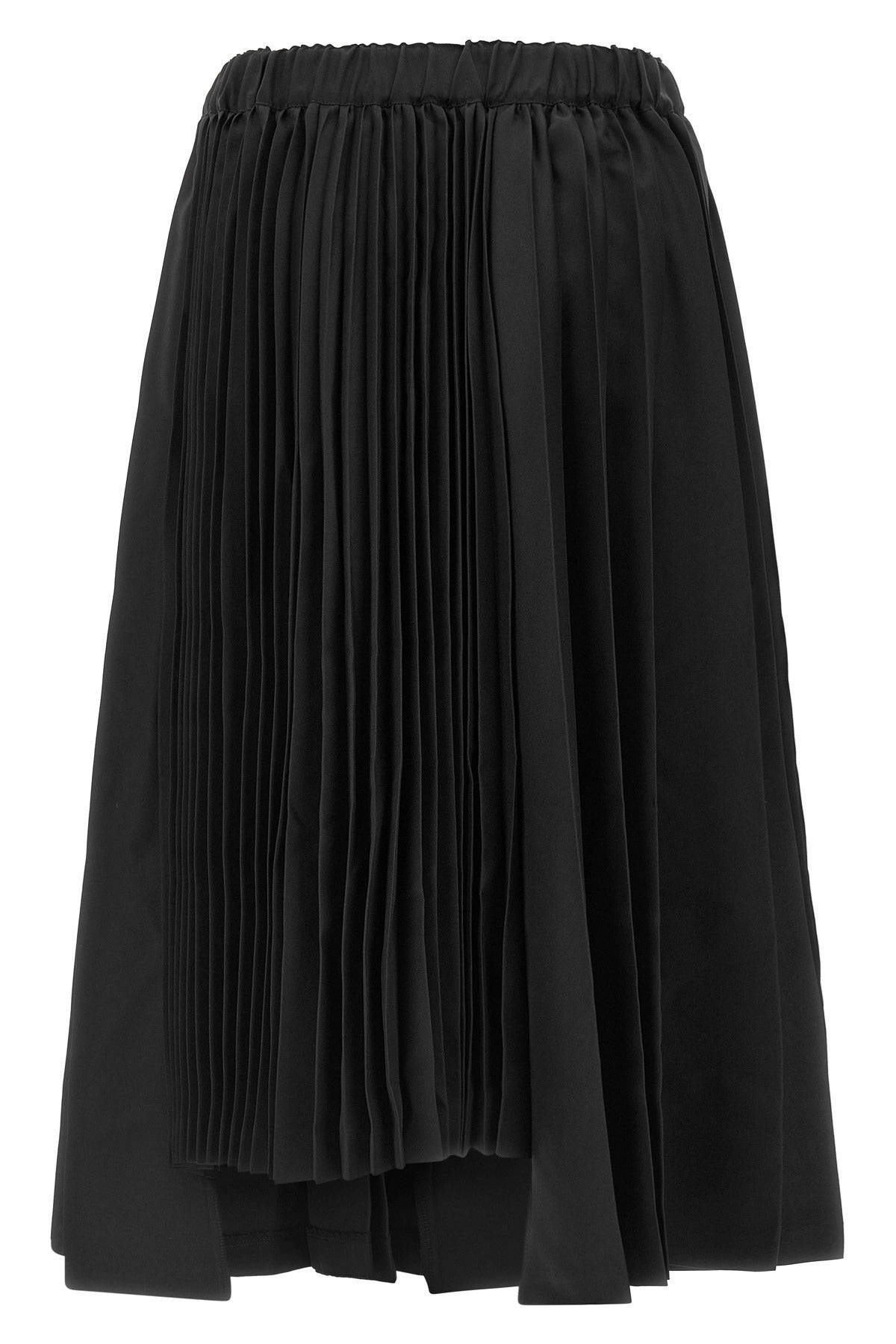 Comme Des Garçons Asymmetrical Pleated Skirt - alternate view