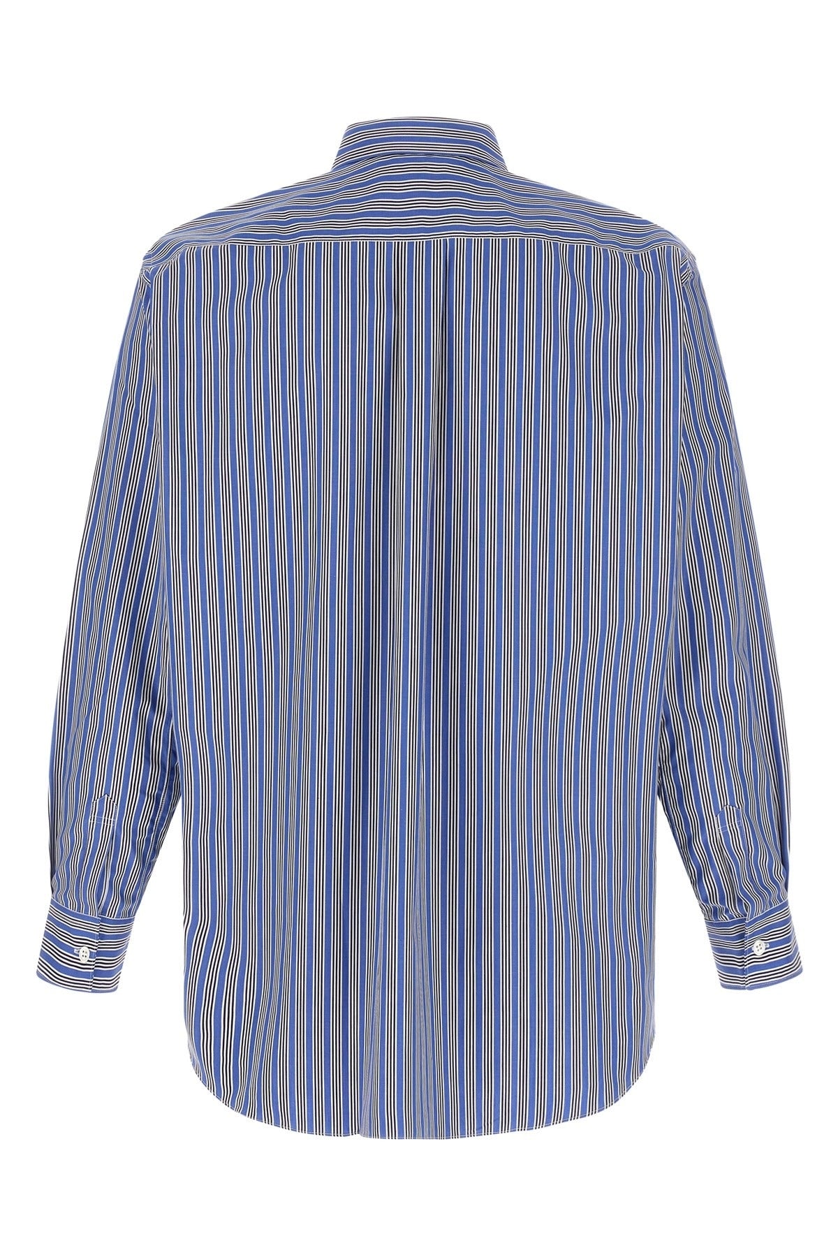 Comme Des Garçons Vertical Striped Cotton Shirt - alternate view