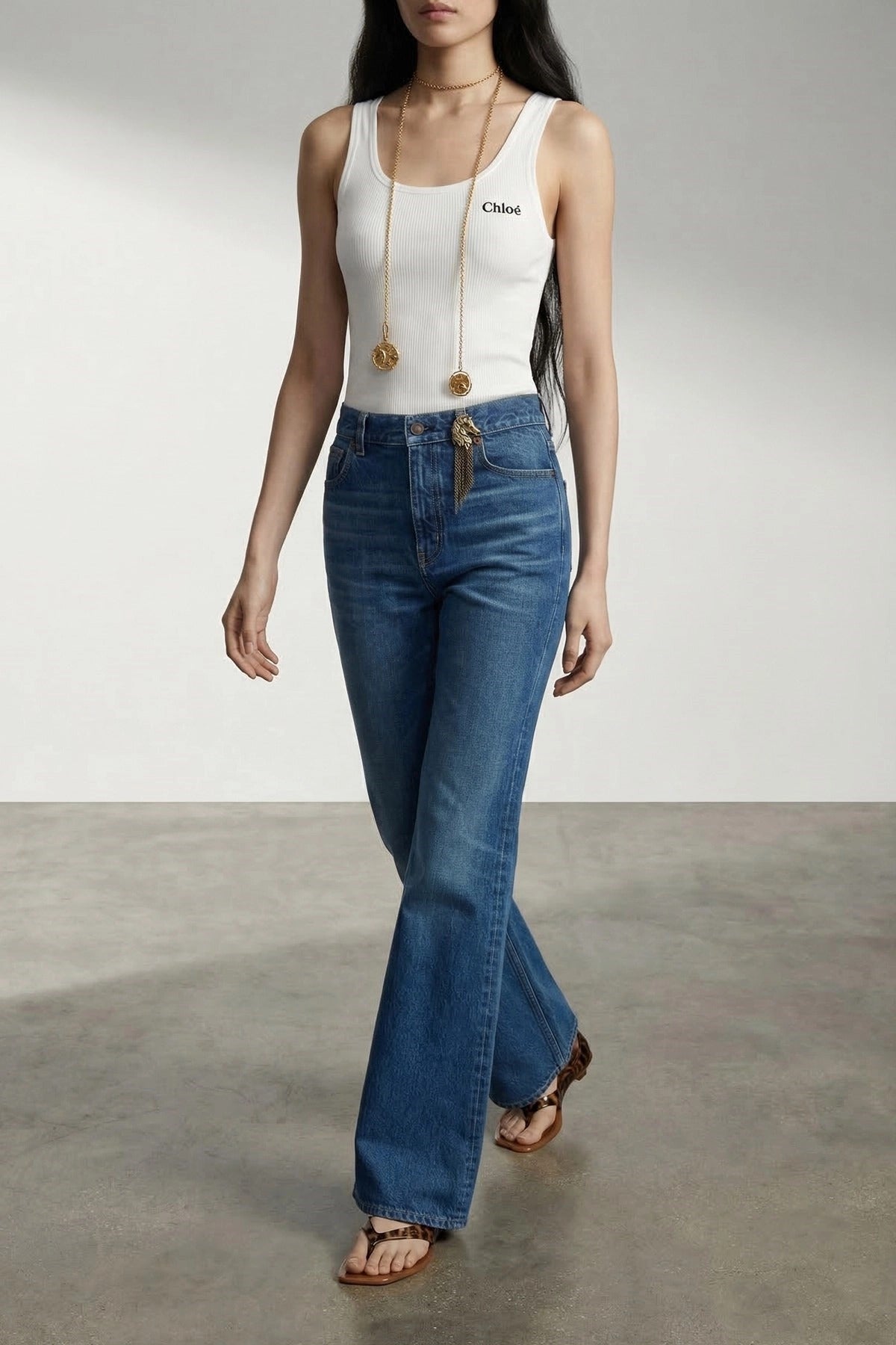 Chloé Logo Embroidery Top - alternate view