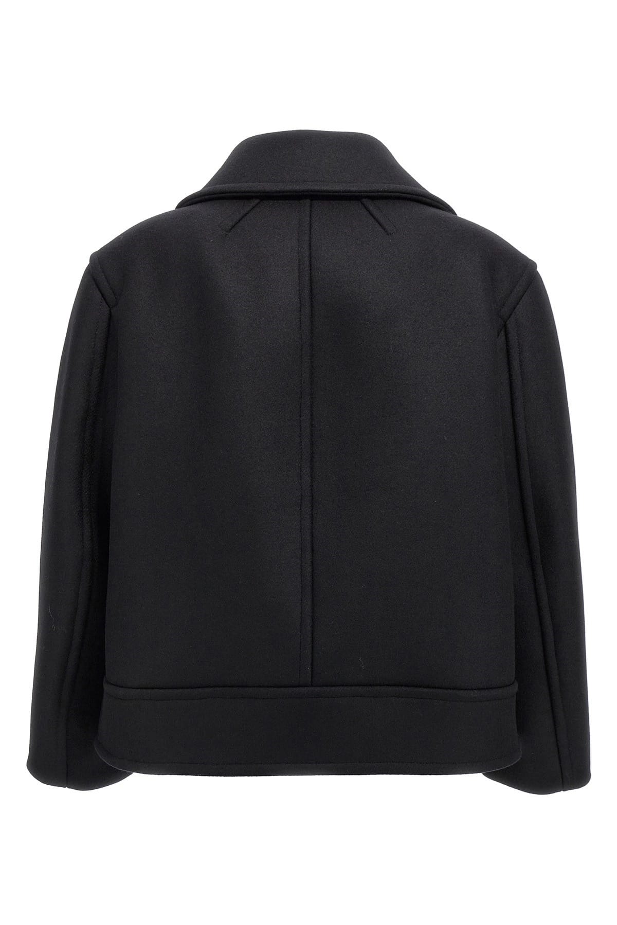 Saint Laurent معطف كابان كبير الحجم - alternate view