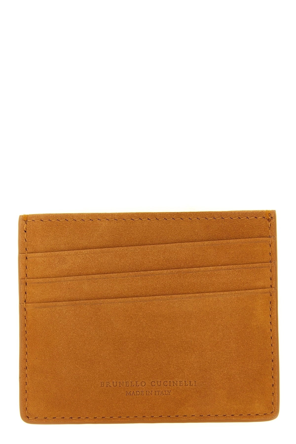 Brunello Cucinelli Suede Card Holder - alternate view