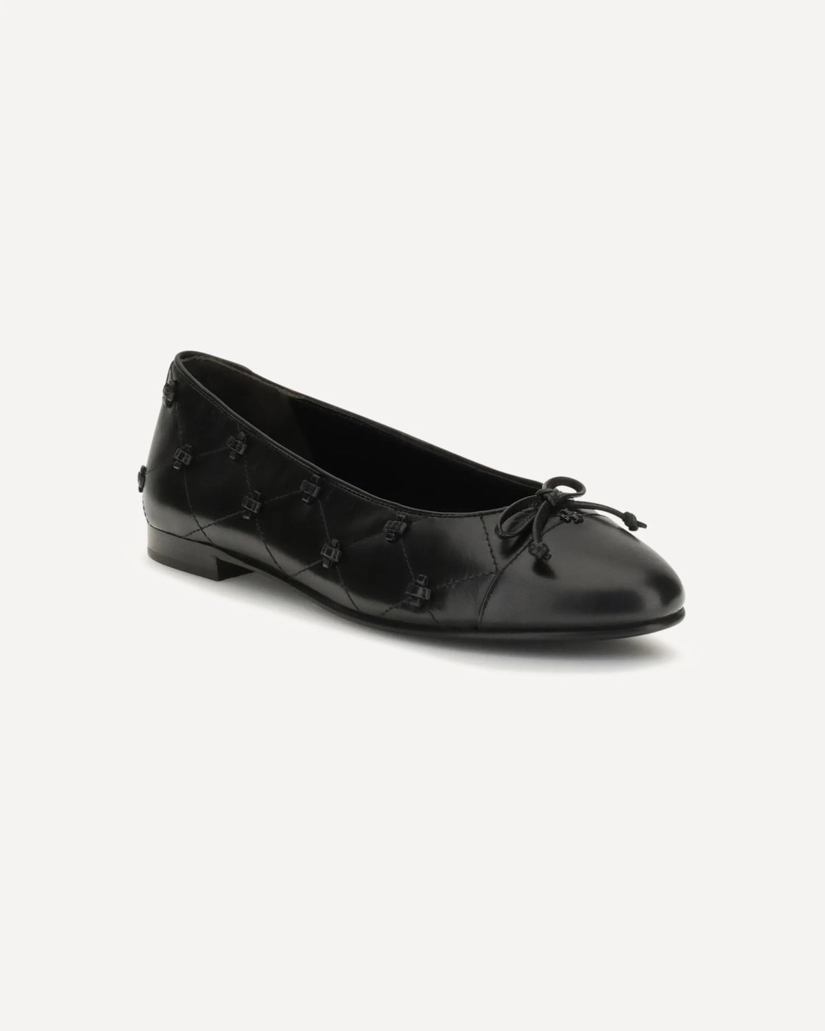 Tory Burch Bunny Knot Pointed Ballerinas - alternate view