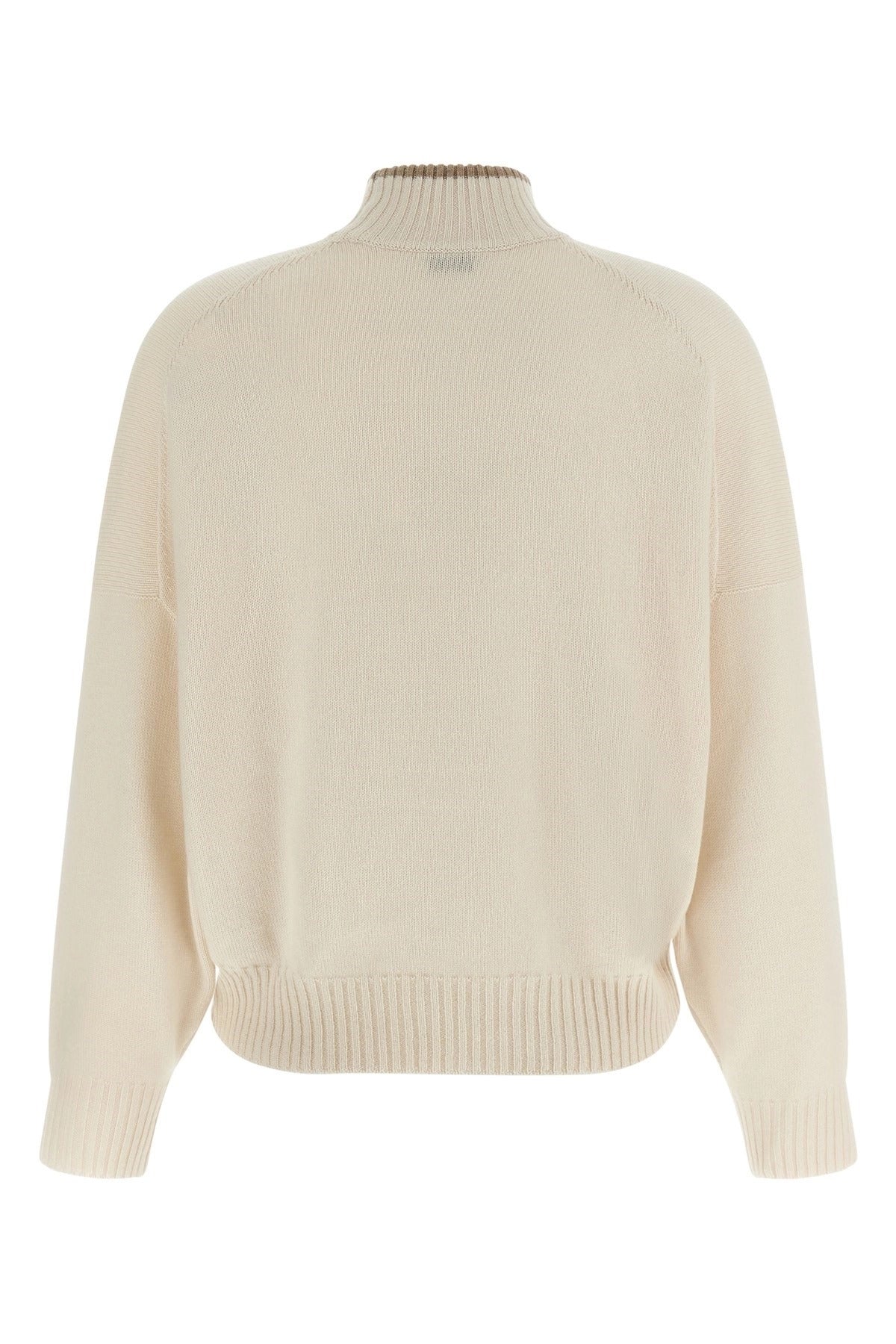 Brunello Cucinelli Heraldic Embroidery Turtleneck Maglione - alternate view