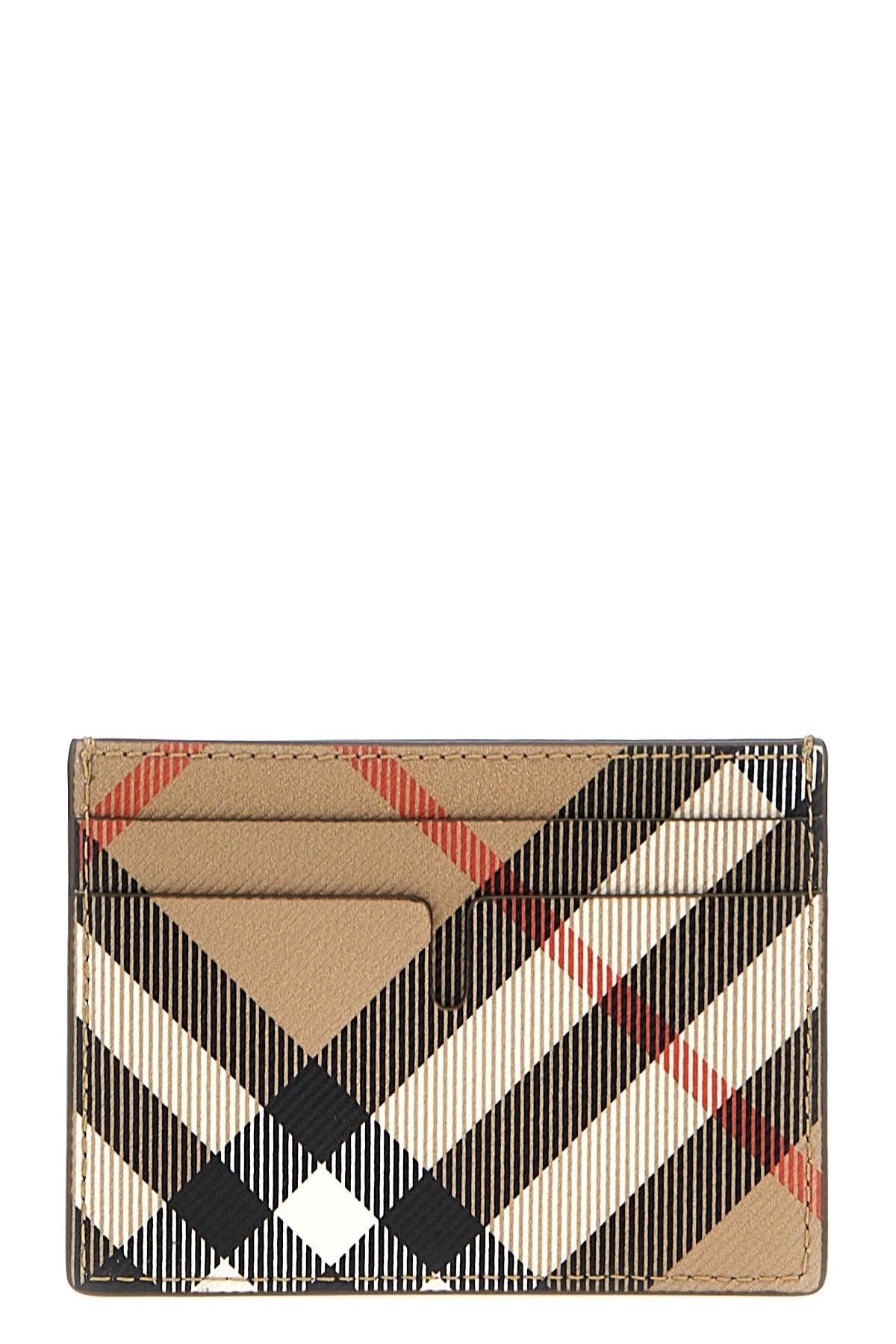 Burberry Check Fabric Card Holder - alternate view