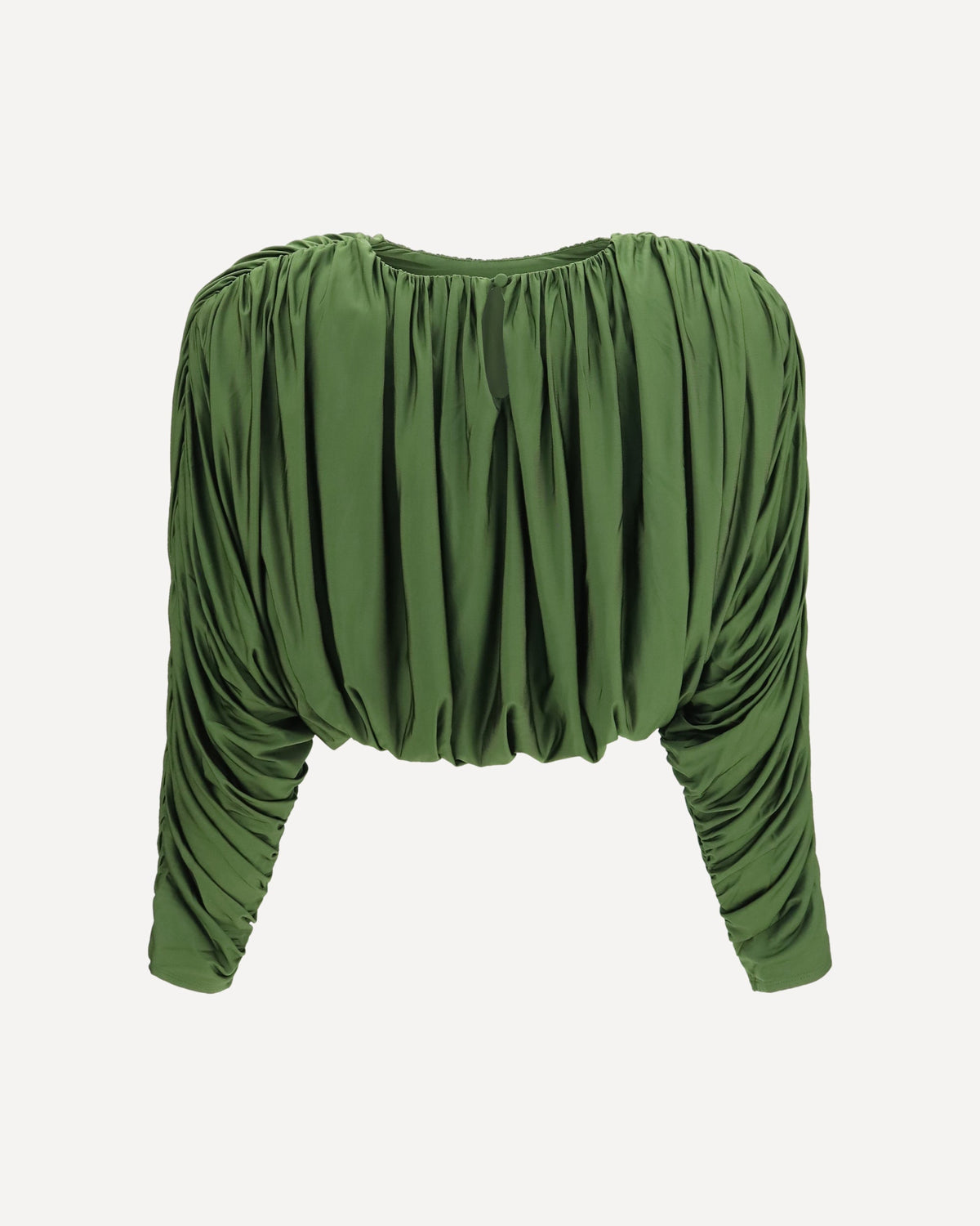 Self-Portrait Draped Jersey Top