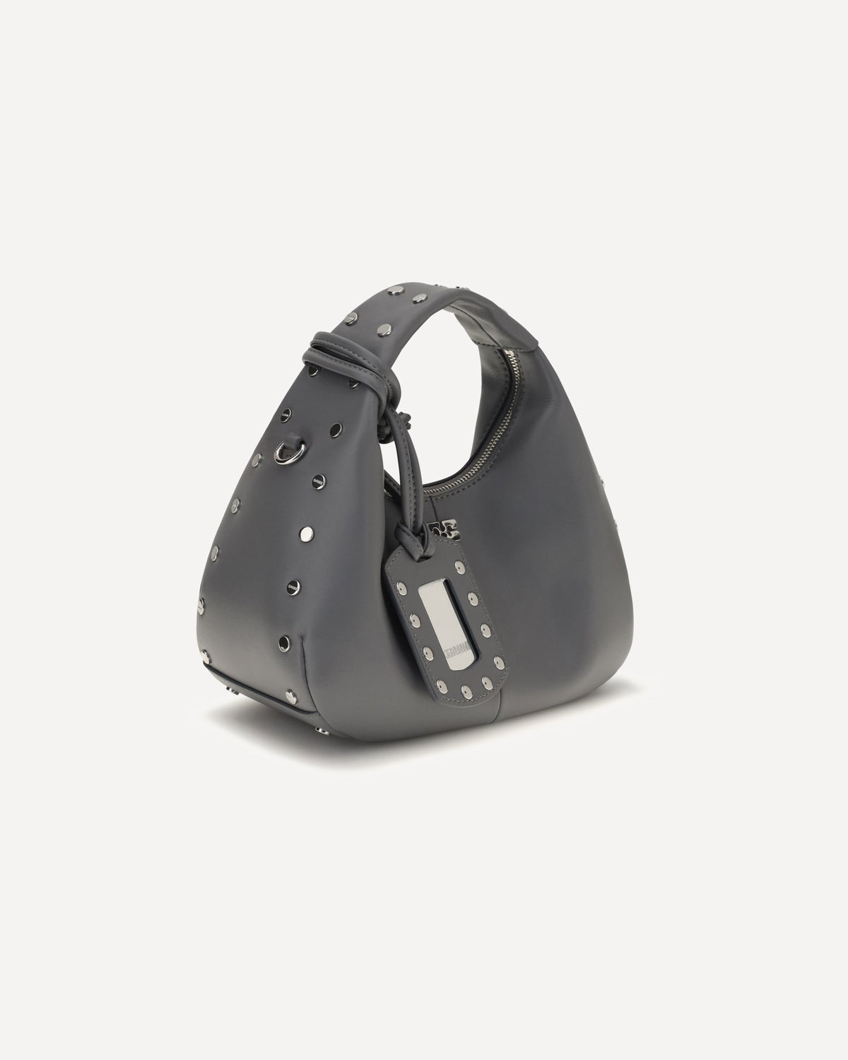 Ganni Mini Studded Hobo Handbag - alternate view