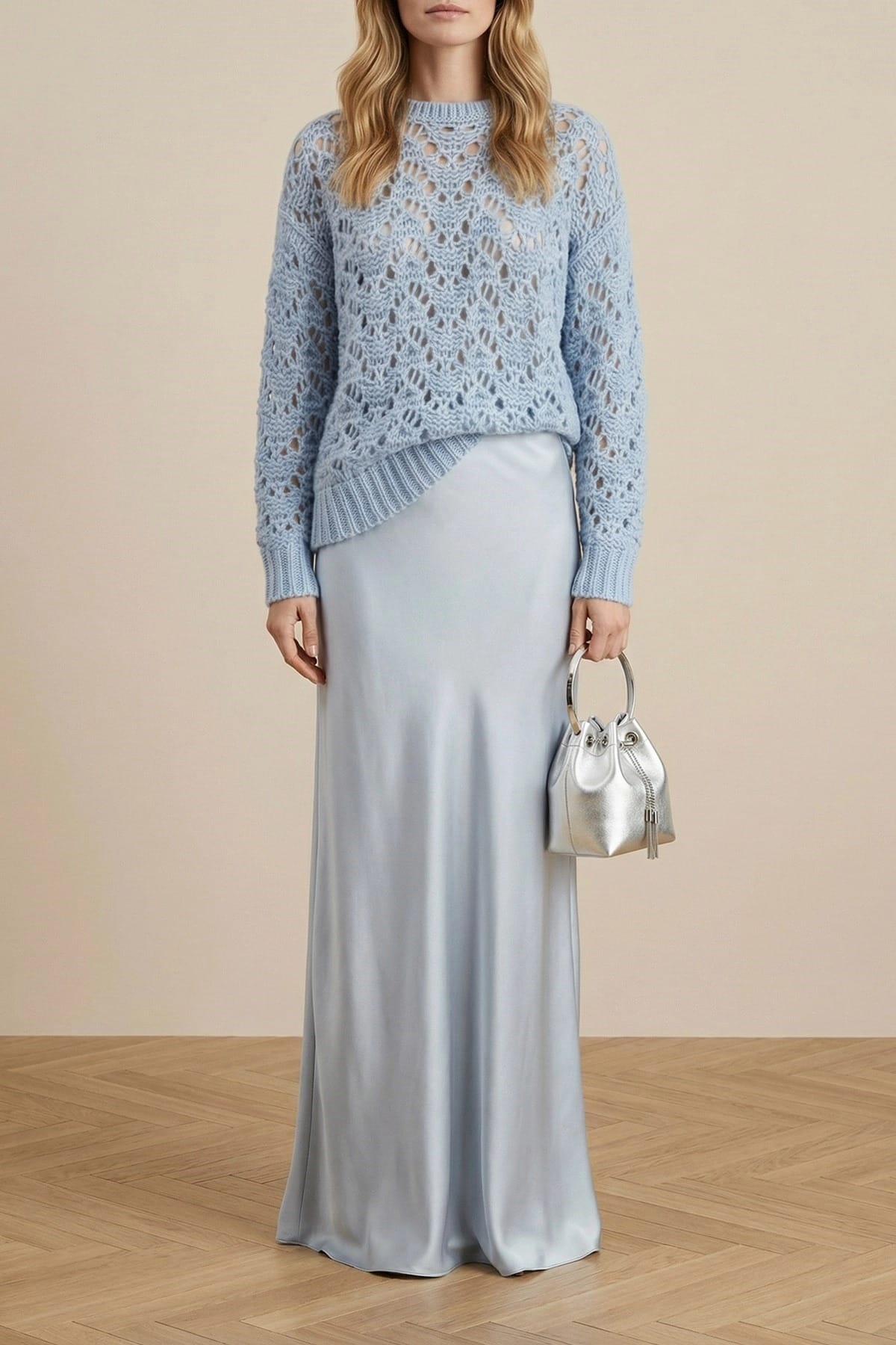 Fabiana Filippi Lochstrick-Pullover aus Wollmischung - alternate view