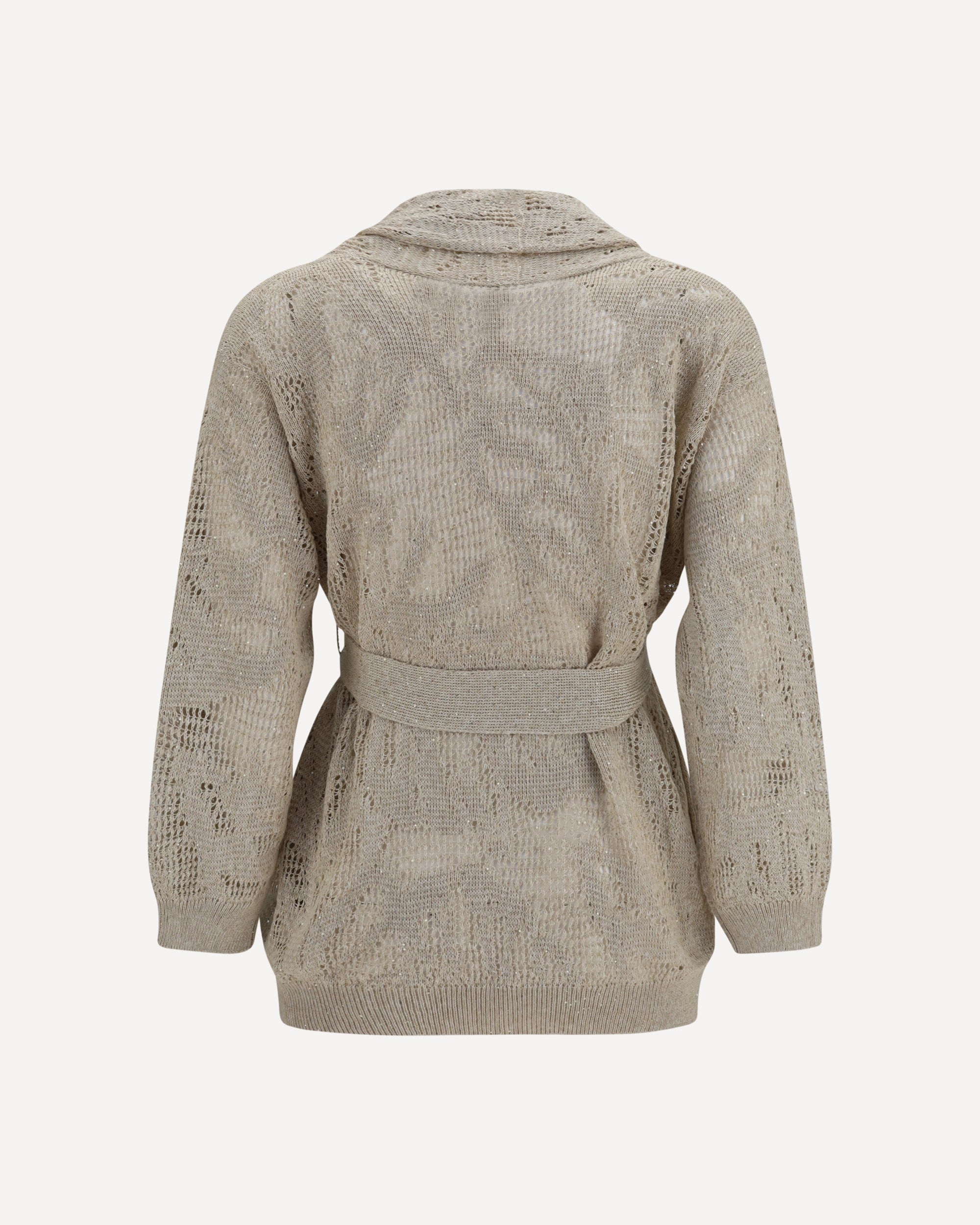 Brunello Cucinelli Cardigan aus Baumwoll-Leinen - alternate view