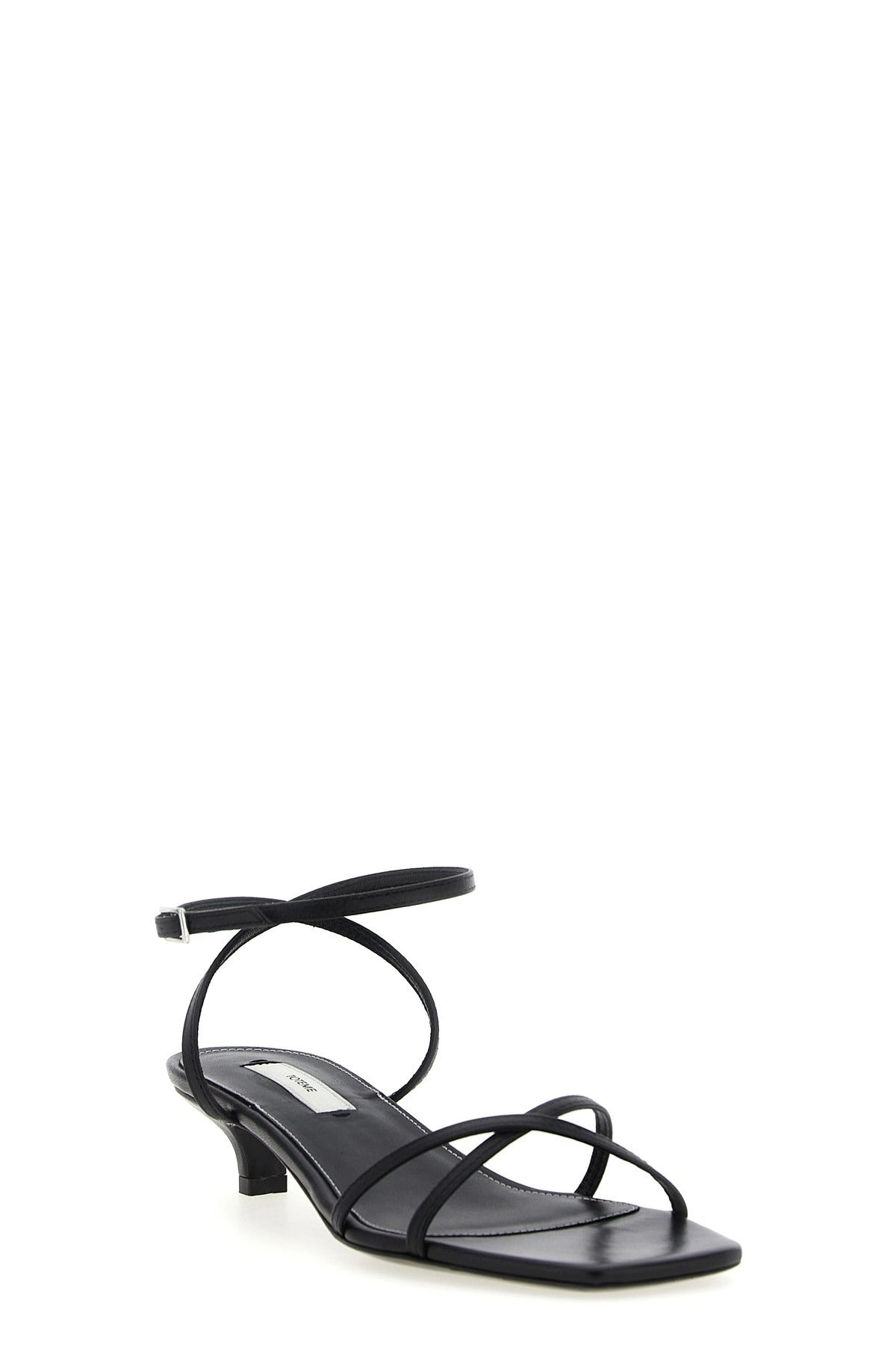 TOTEME Leather Crossover Sandals - alternate view