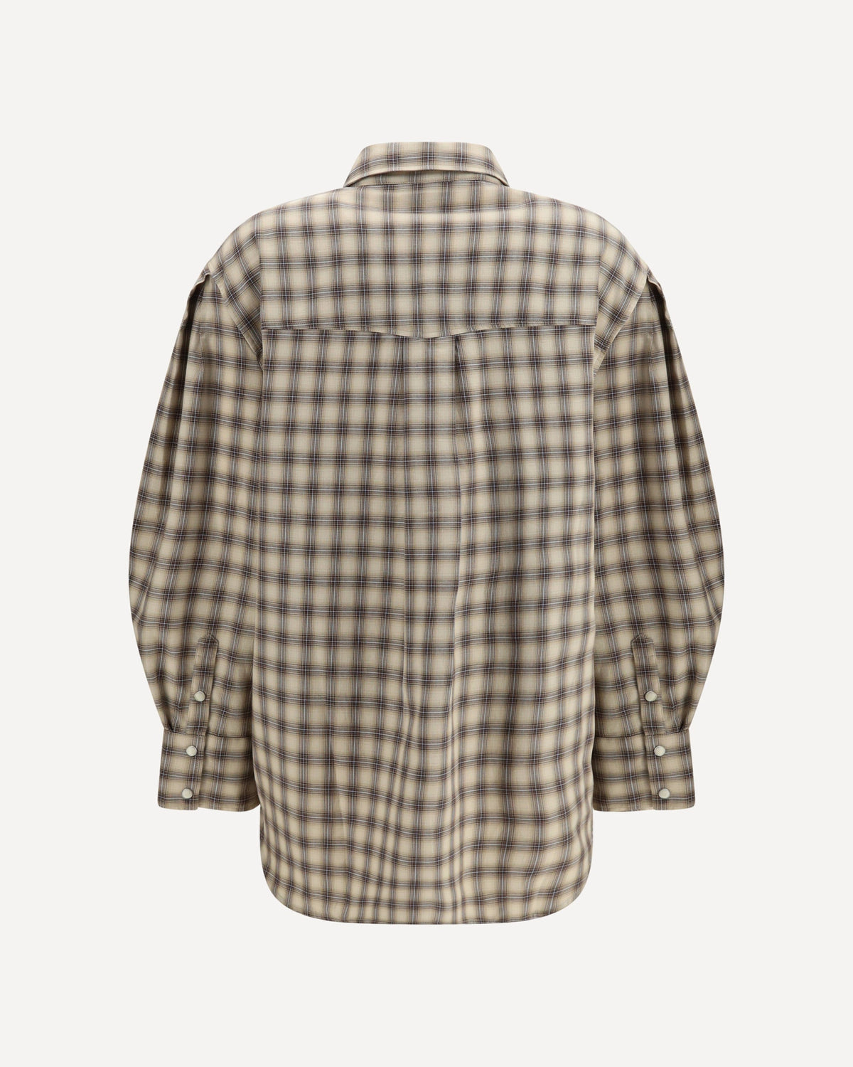 Ganni Check Flannel Shirt - alternate view