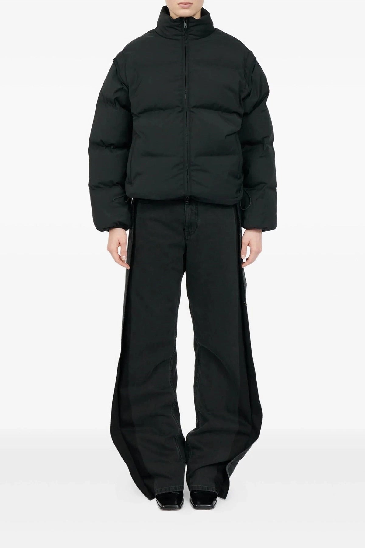 MM6 Maison Margiela Numeric Signature Embroidery Down Jacket - alternate view