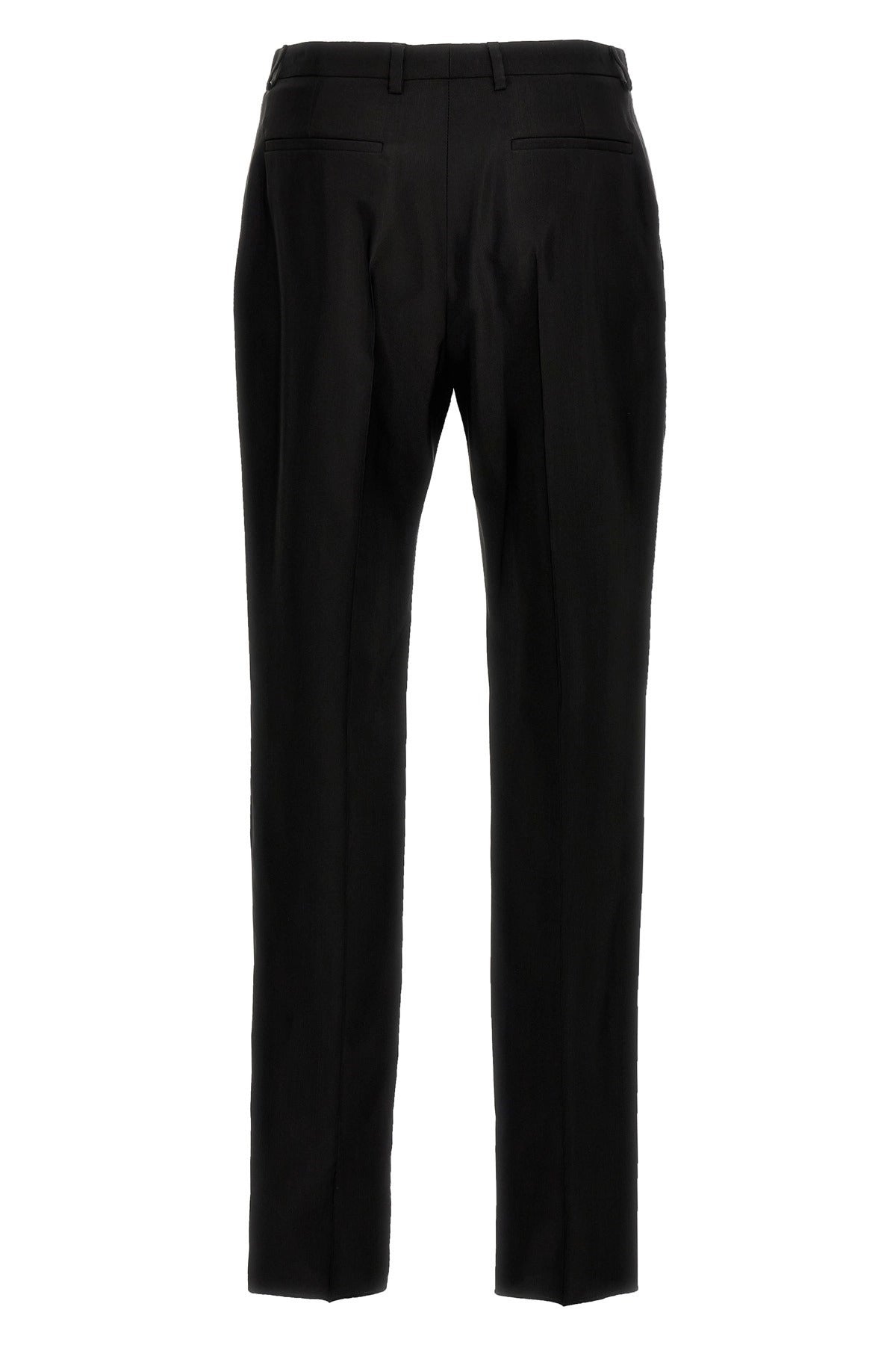 Saint Laurent Faille Wool Blend Pants - alternate view