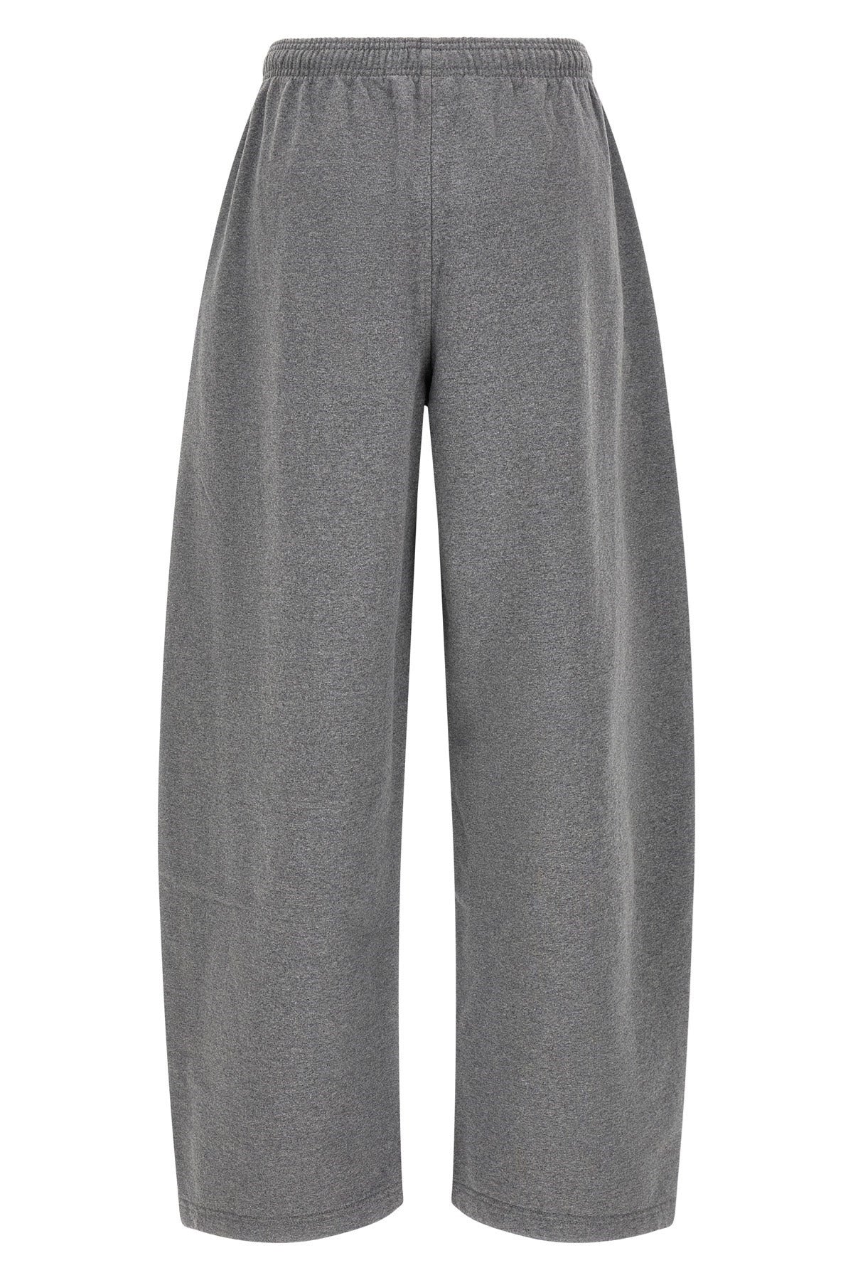 Alexander Wang Wide-Leg Logo Fleece Pants - alternate view