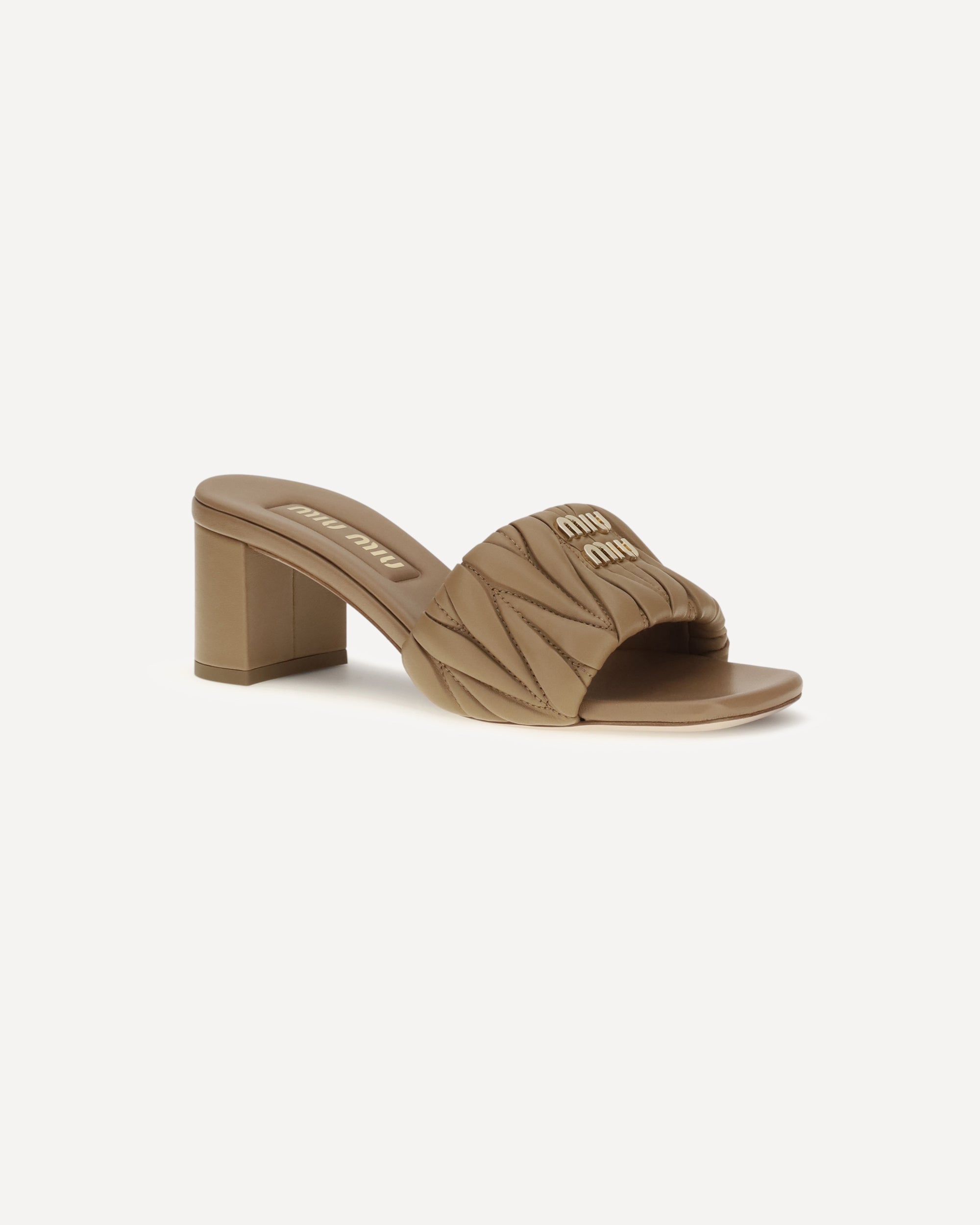 Miu Miu Logoed Sandals - alternate view
