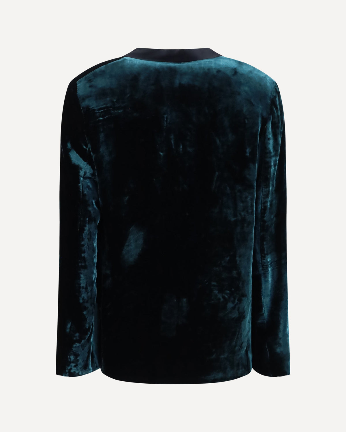 Forte_Forte Moiré Velvet Tuxedo Jacket - alternate view