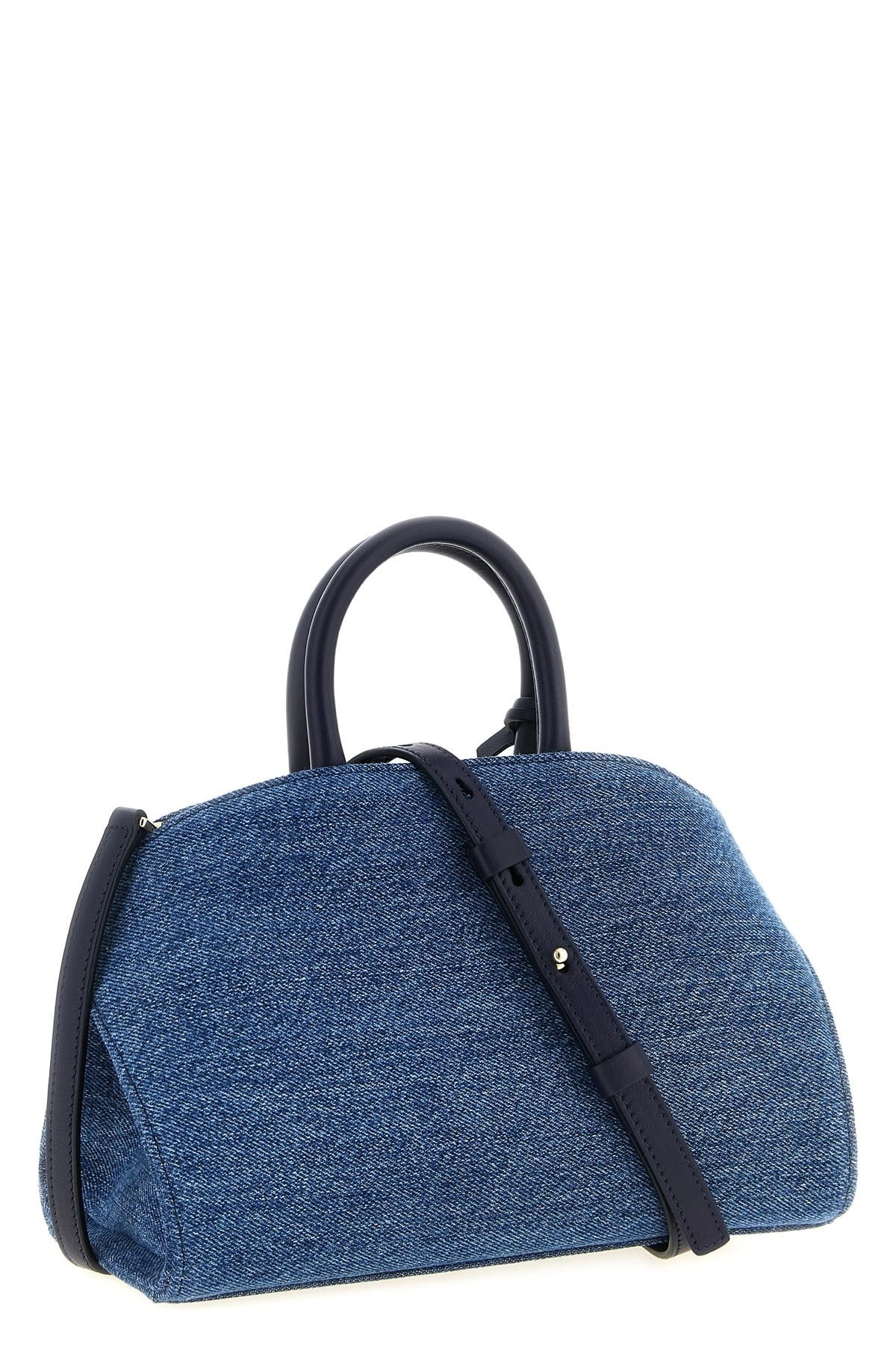 Ferragamo Hug Xs Blue Denim Handbag - alternate view