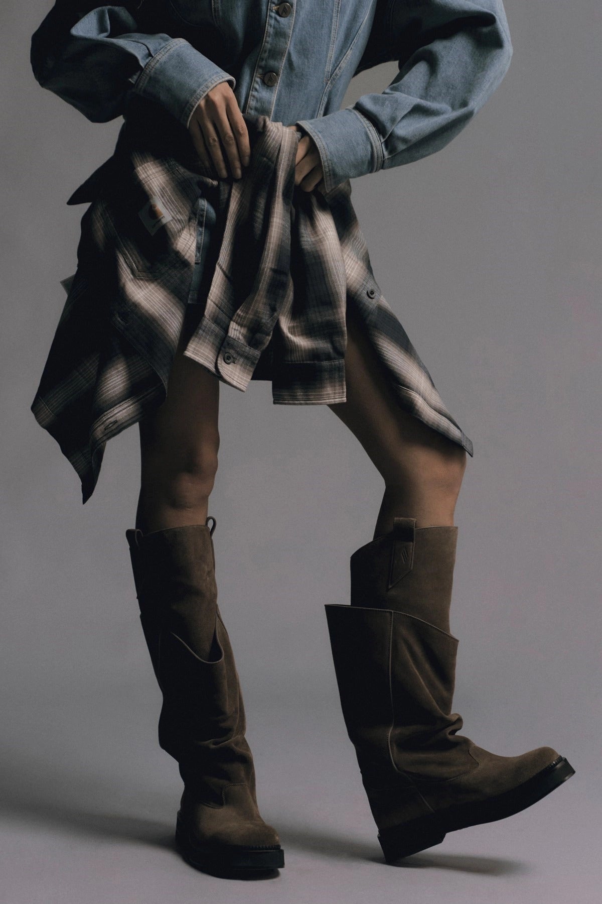 The Attico Robin Passeggiata Combat Boots - alternate view