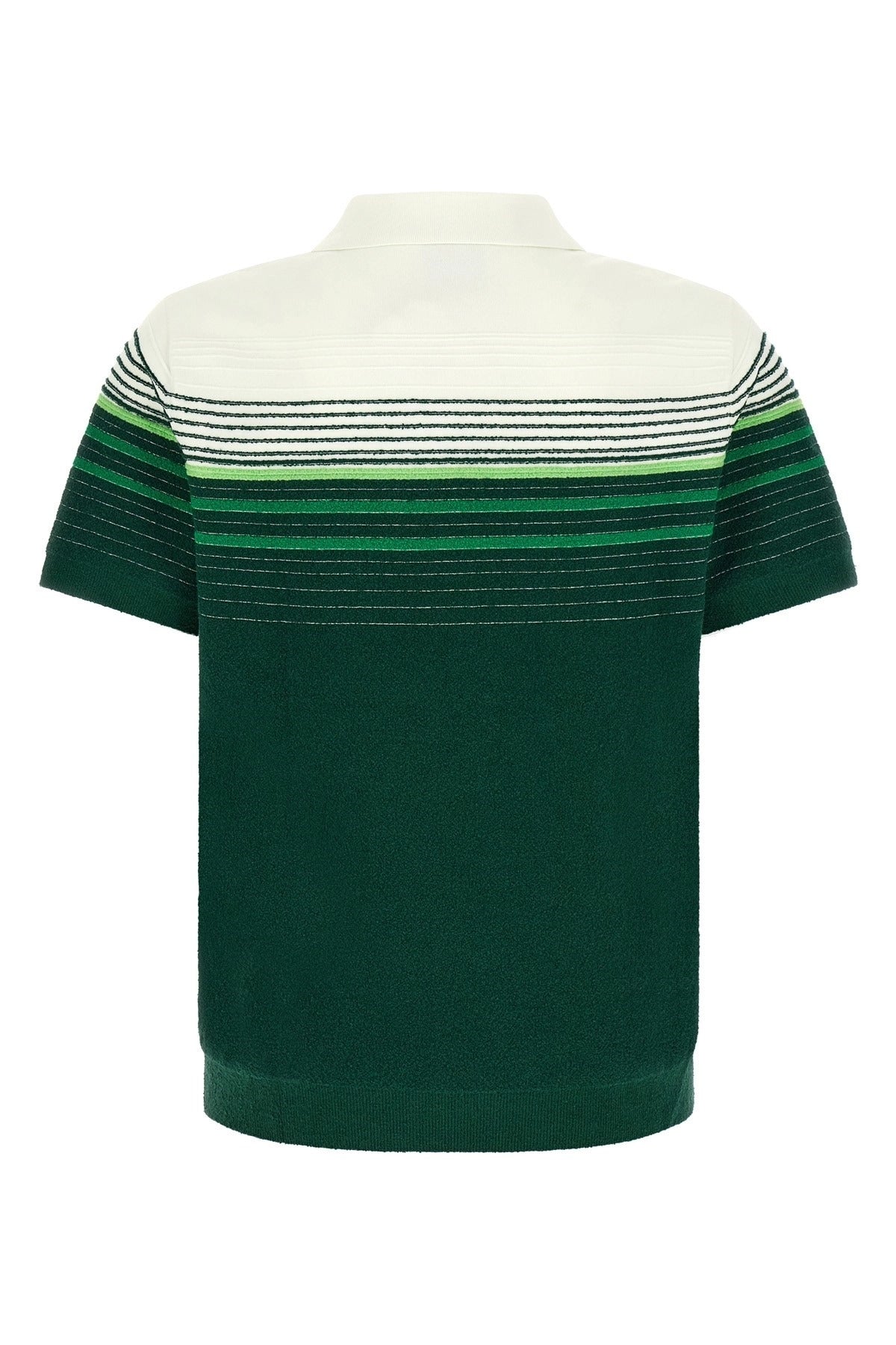 Casablanca Bouclé Stripes Polo Shirt - alternate view