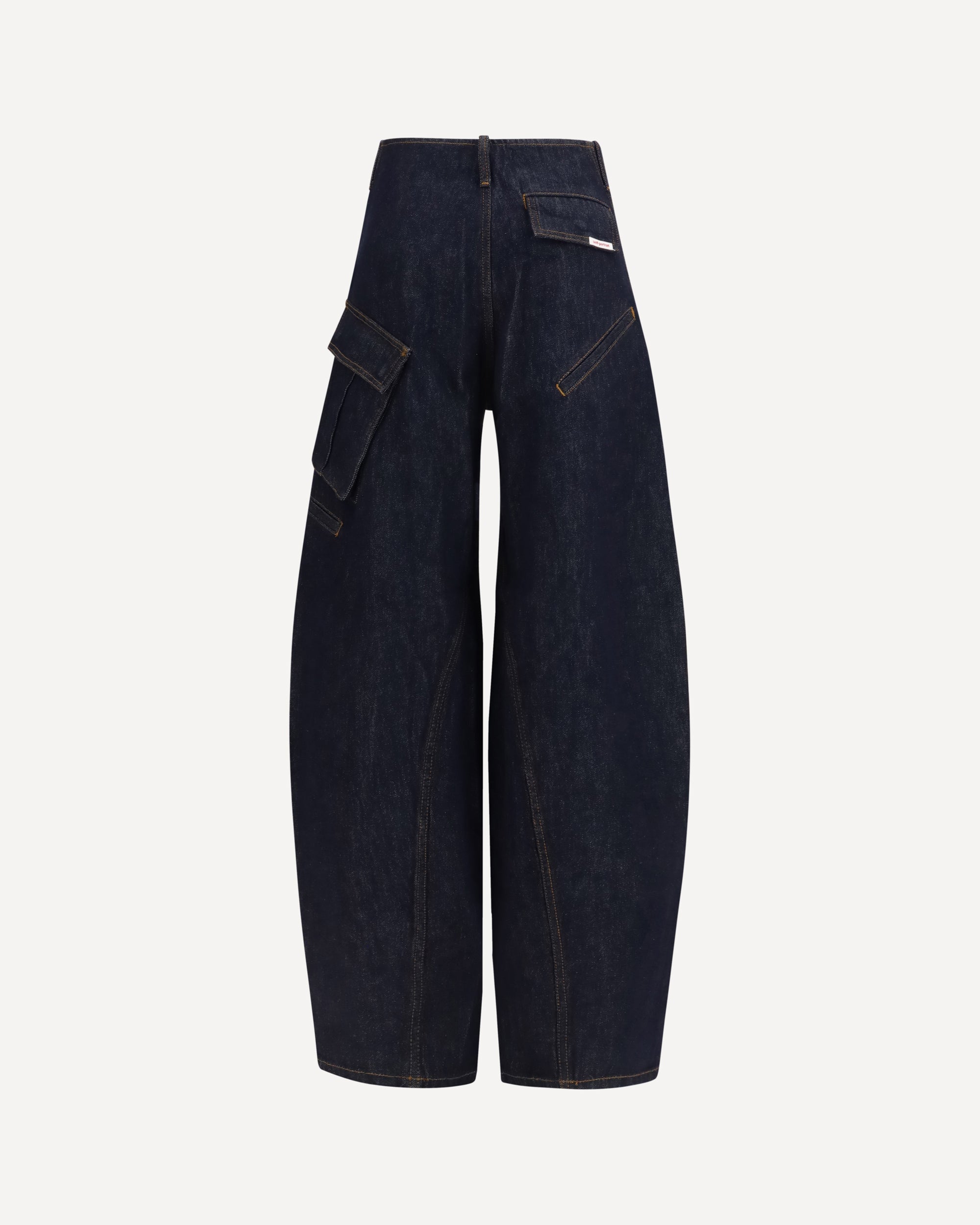 Self-Portrait Cargo Jeans - alternate view